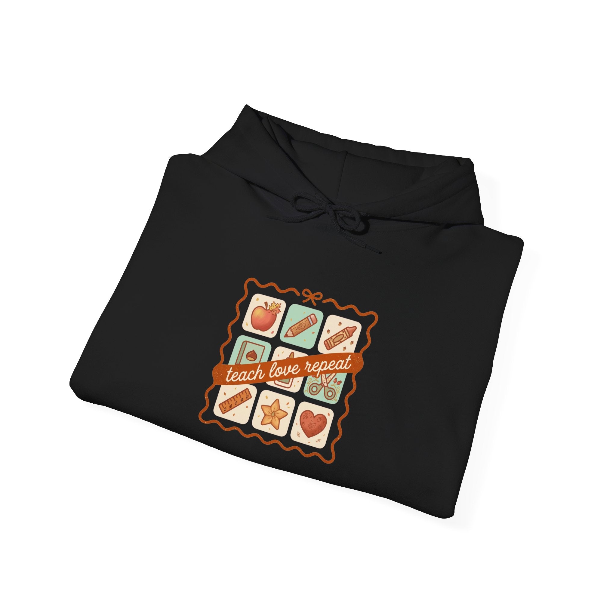 Back to School Patch Hoodie | School Supplies, Cute Classroom Graphic