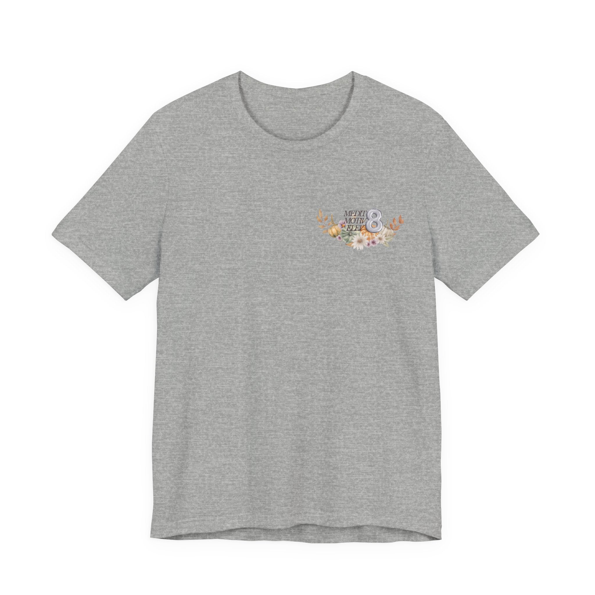 Overthink the Good Pumpkin Floral Tee