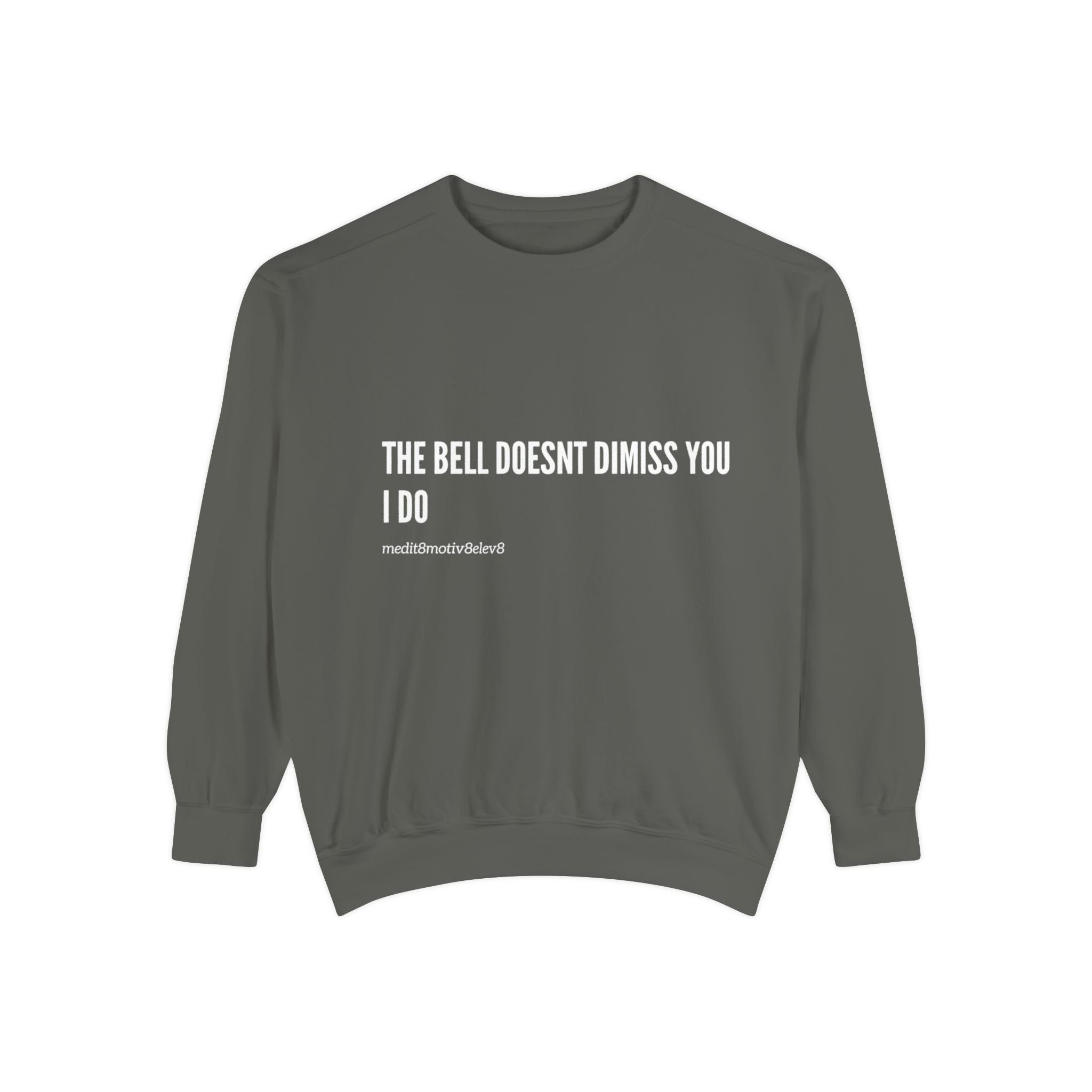 "the bell" crew neck sweatshirt