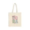 Pastel "BCBA" Tote Bag | Cute Behavior Analyst Canvas Tote Gift for BCBAs