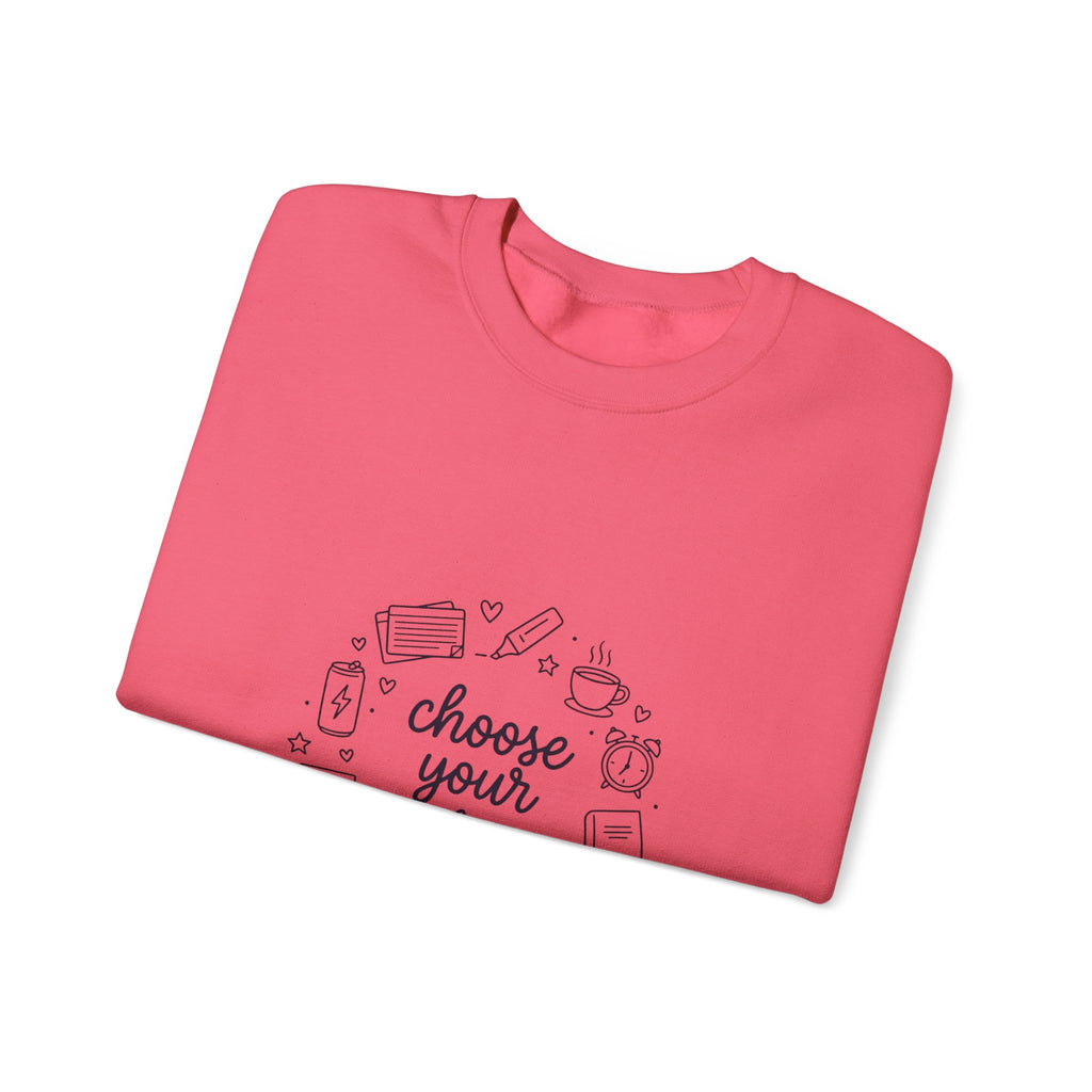 Crewneck Sweatshirt – "Choose Your Reinforcer" School Psych/Behavior Therapist Comfort Pullover