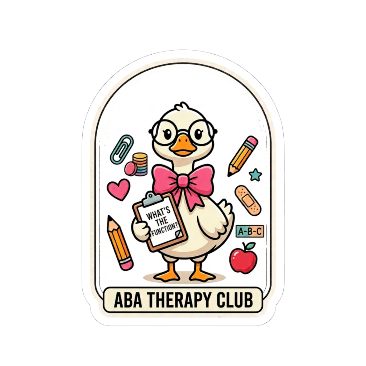 ABA Therapy Club Sticker | Back to School, Teacher Appreciation