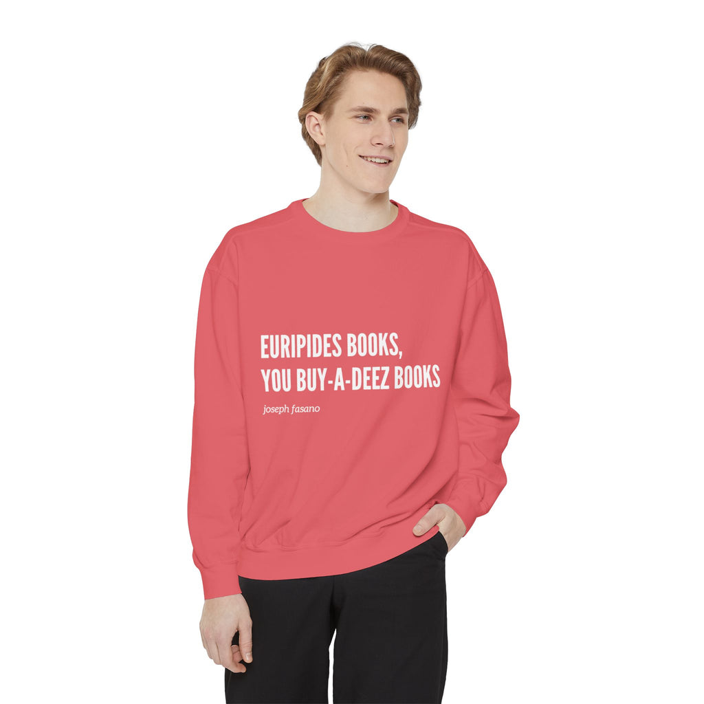 "euripides" crew neck sweatshirt