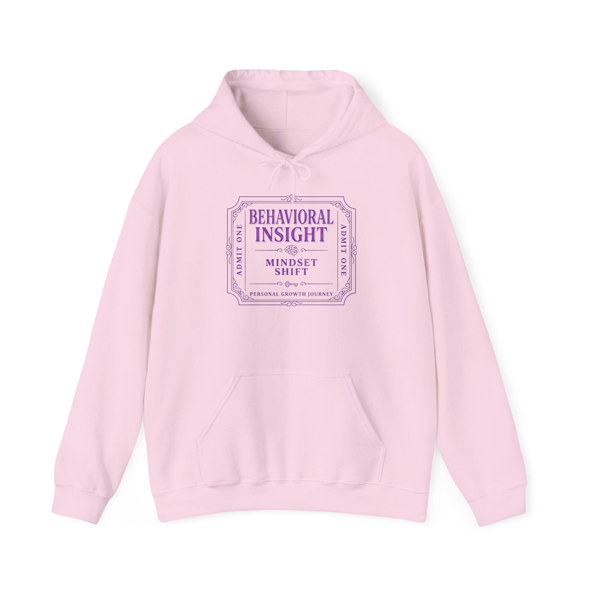 Behavioral Insight Hoodie — Mindset Shift Graphic Pullover