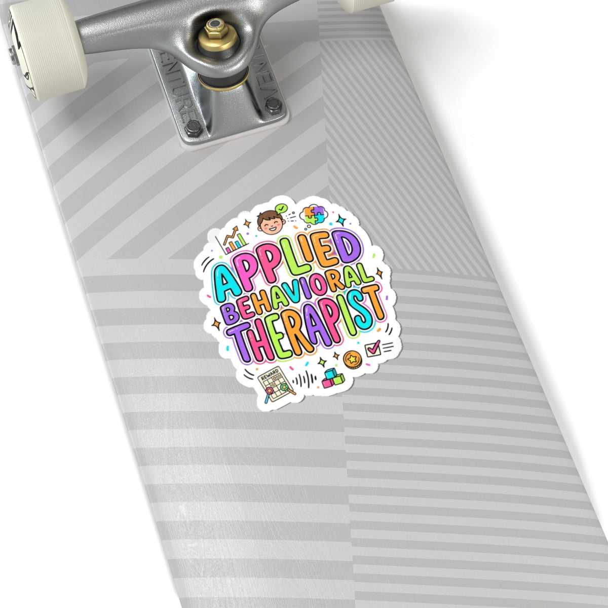 Applied Behavioral Therapist Kiss-Cut Sticker | School Staff Support