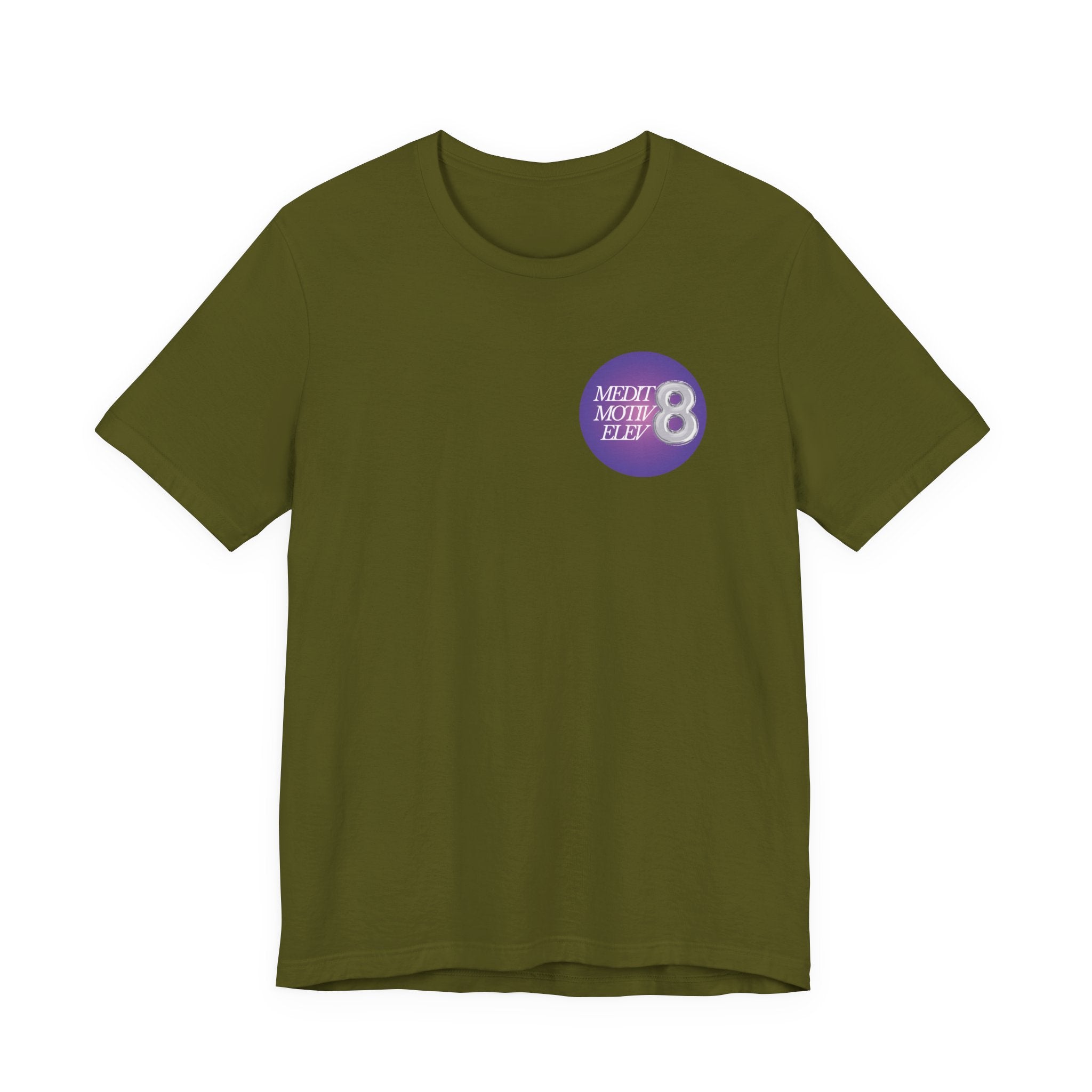 Spiritual 777 Numerology Tee – "Manifest Miracles" Purple Circle Graphic T-Shirt