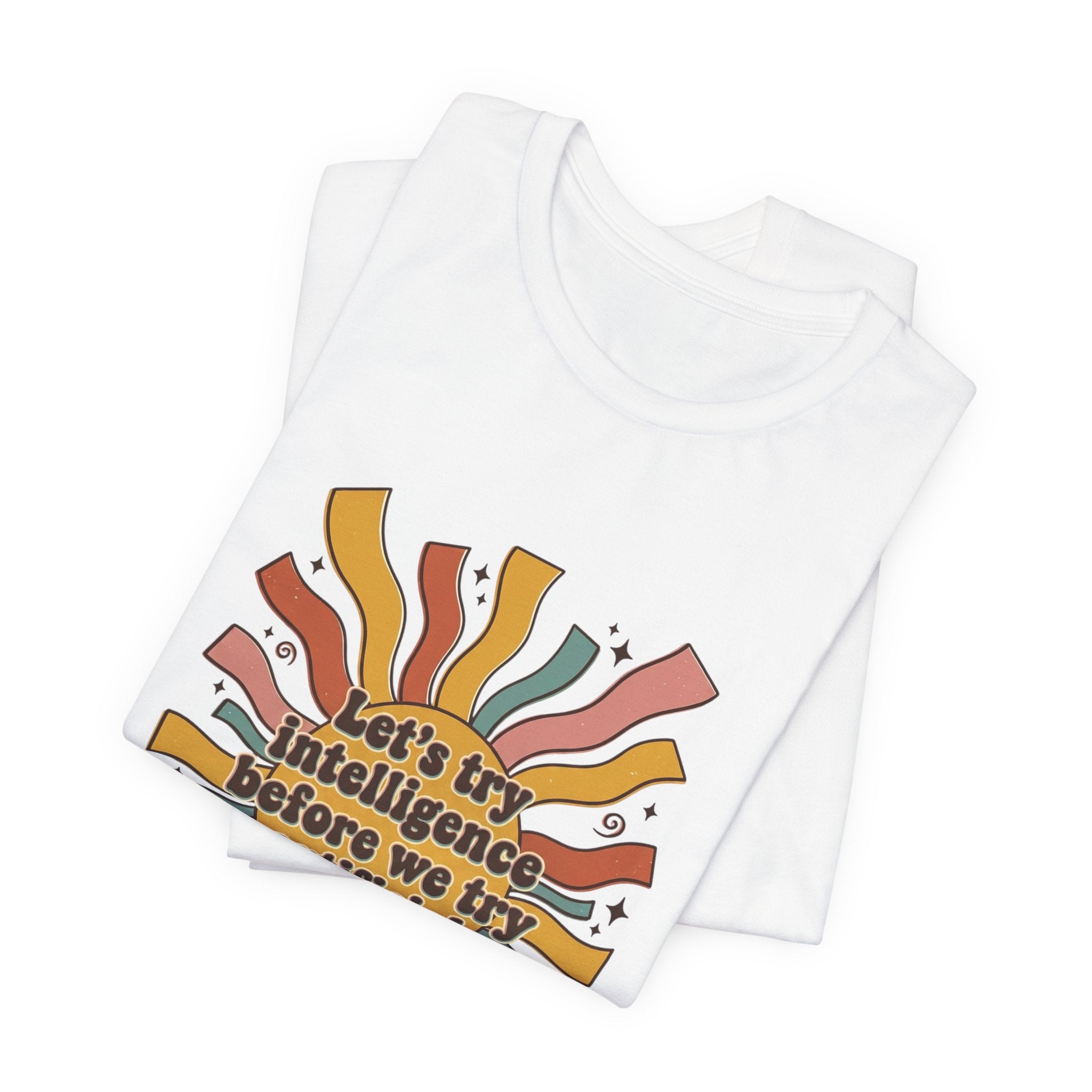 Groovy try intelligence Unisex Jersey Short Sleeve Tee