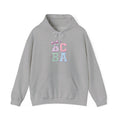 Pastel BCBA Graphic Hooded Sweatshirt (Cute Plaid Letters)