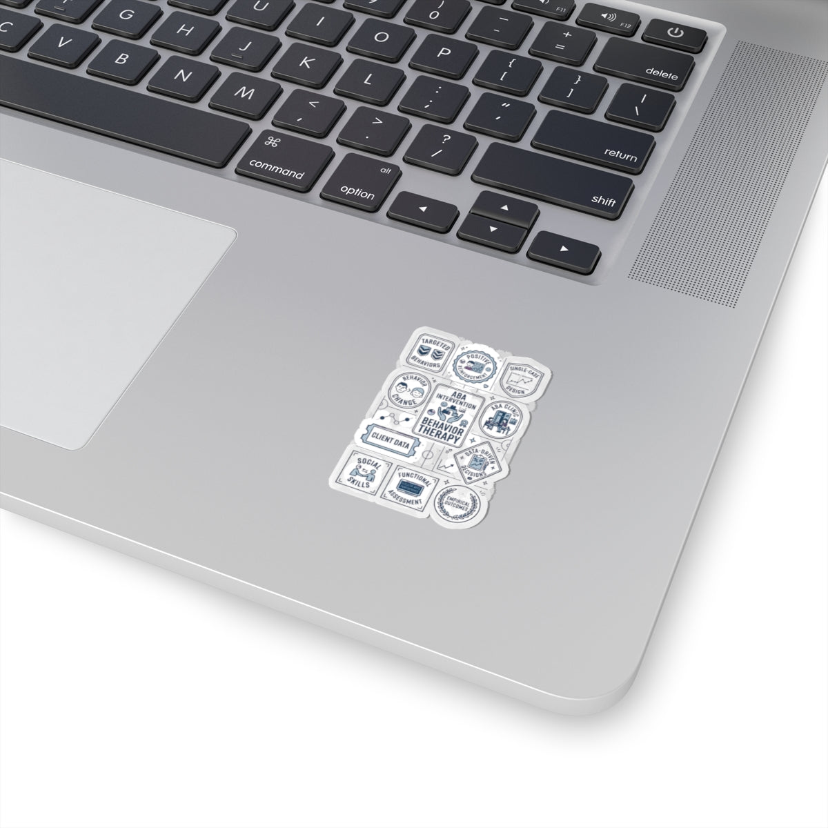 ABA Behavior Therapy Sticker Sheet — Kiss-Cut Therapeutic Icons for Clinicians & Students