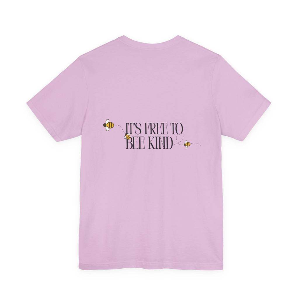 Bee Kind T‑Shirt — "It's Free to Bee Kind" Graphic Tee