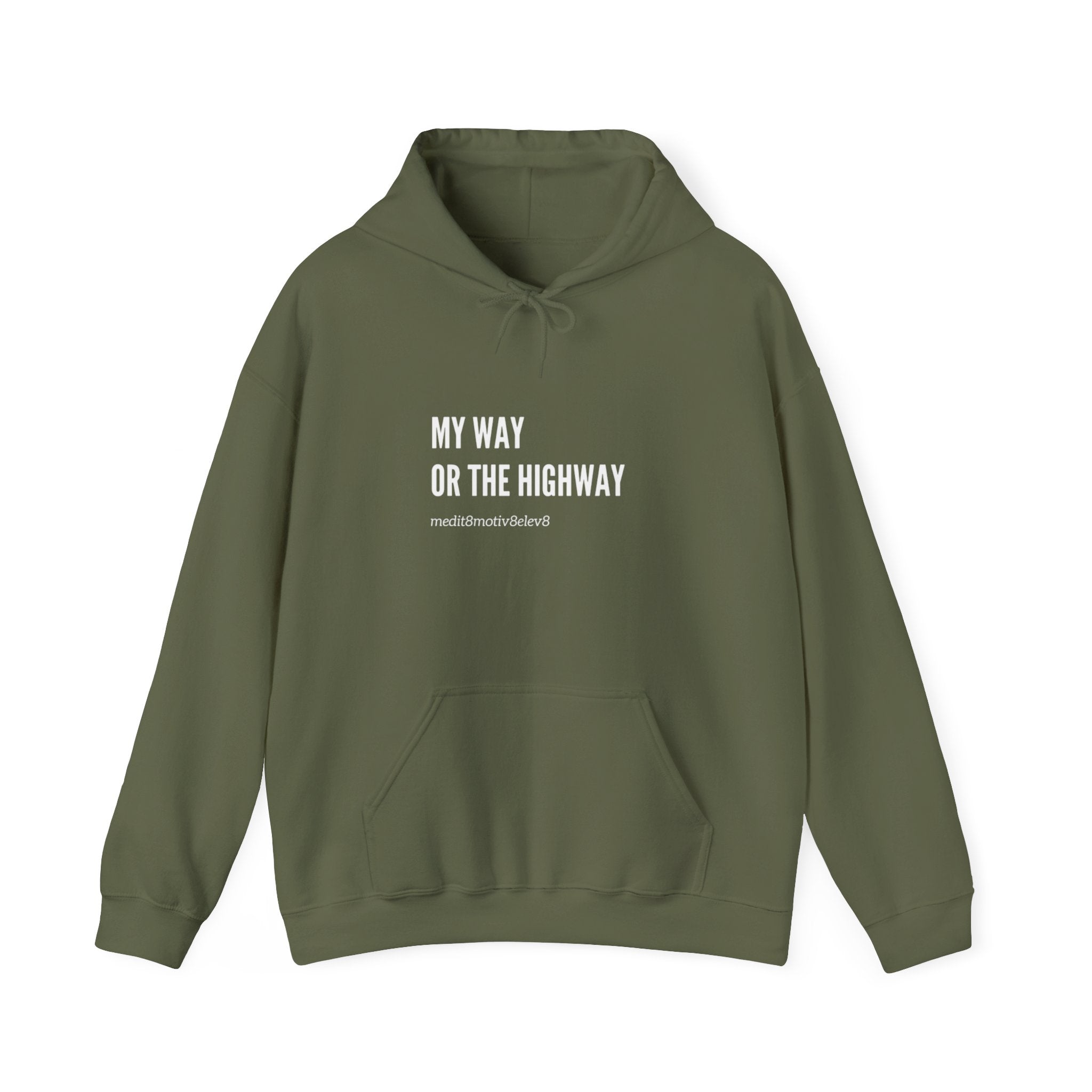 "my way" hoodie
