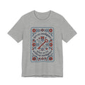 Floral try intelligence Unisex Jersey Short Sleeve Tee