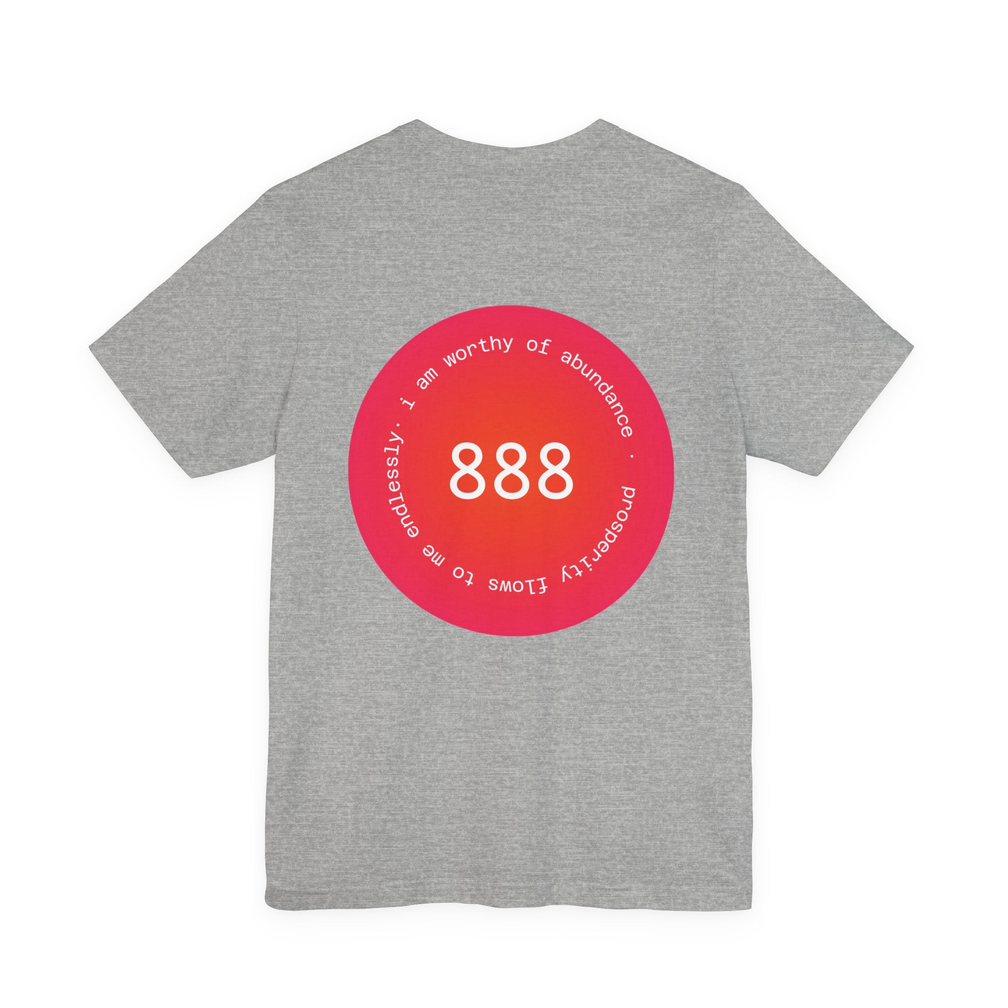 888 Abundance Tee — Inspirational Numerology T-Shirt