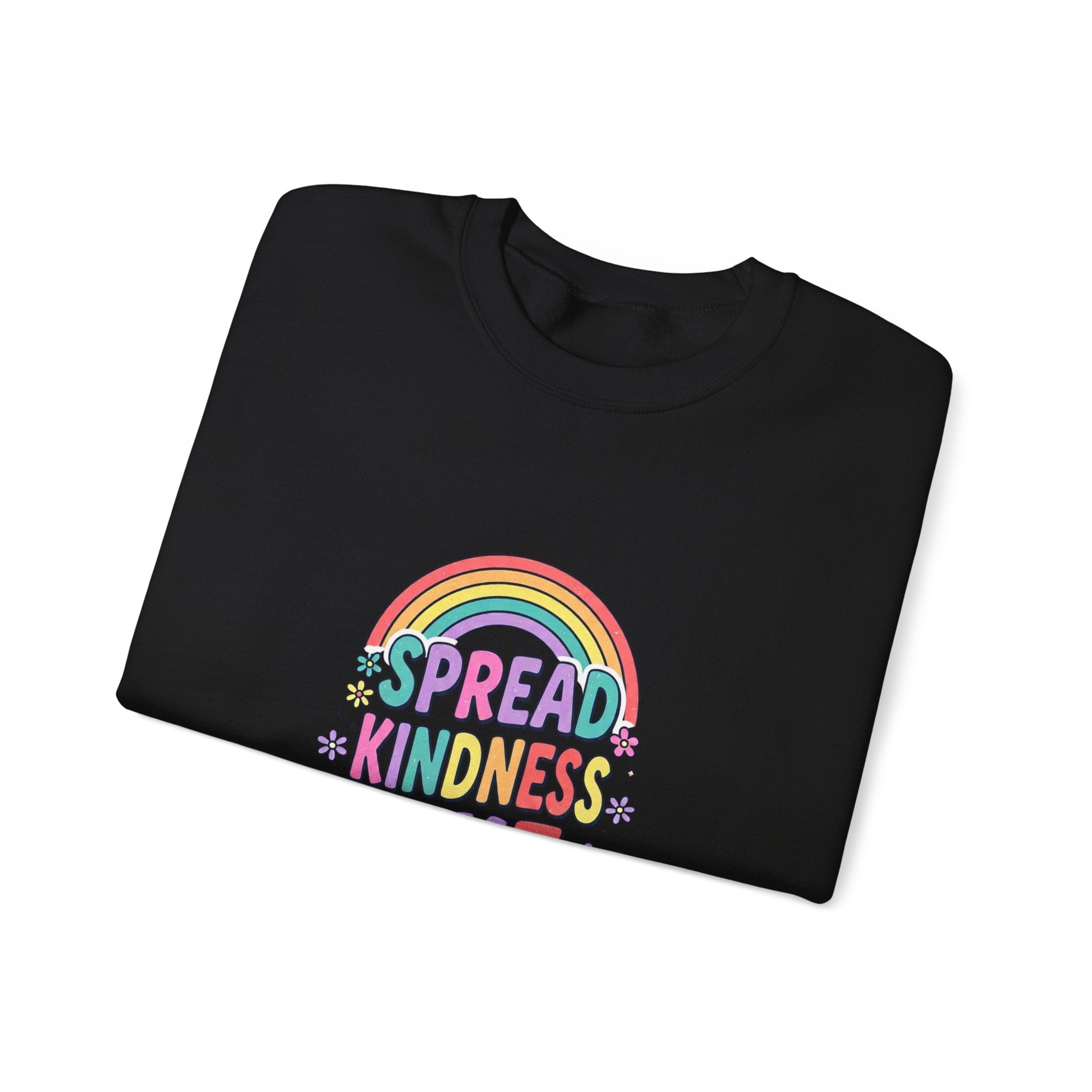 Spread Kindness Like Confetti Sweatshirt | Christian Rainbow Scripture