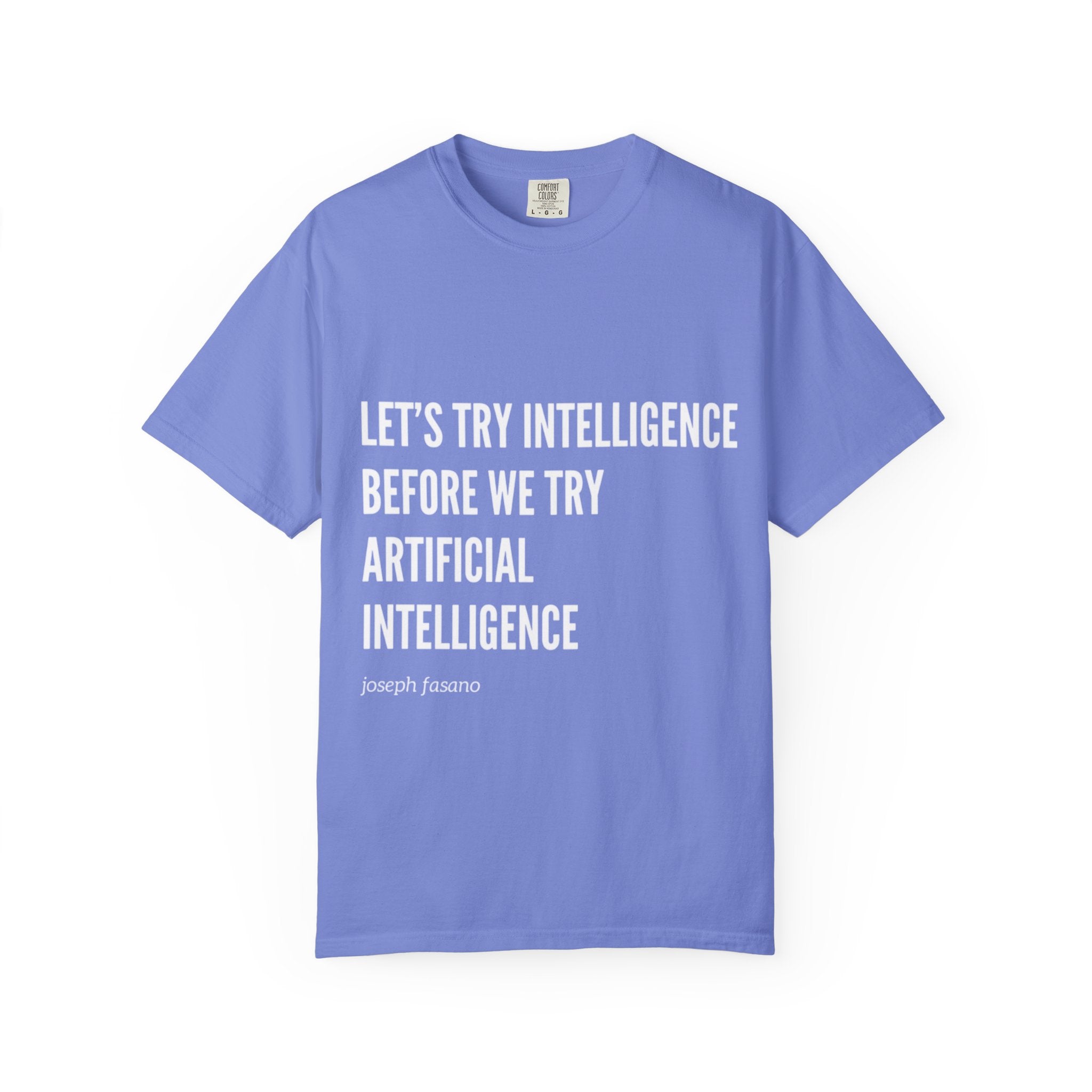 "try intelligence" Comfort Colors