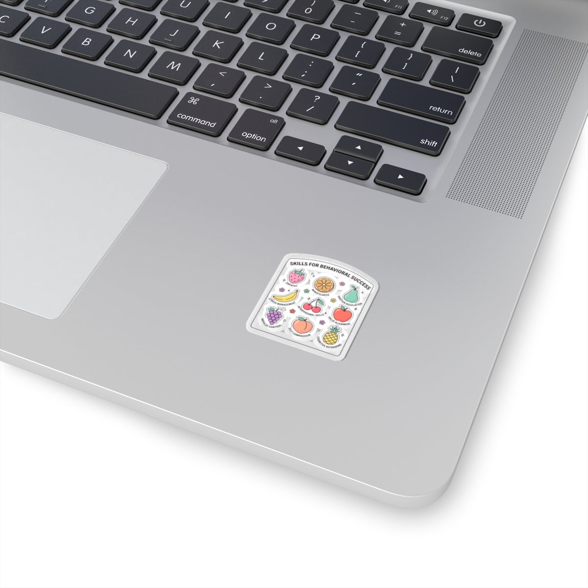 "Behavior Skills for Success" Sticker | Fruit-Themed ABA Sticker for RBTs, BCBAs, Teachers & Daycare Providers