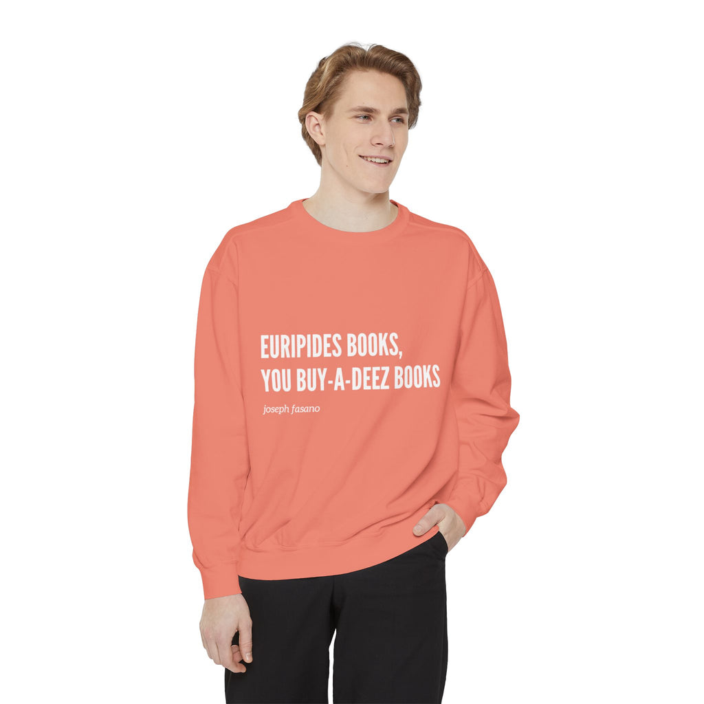 "euripides" crew neck sweatshirt