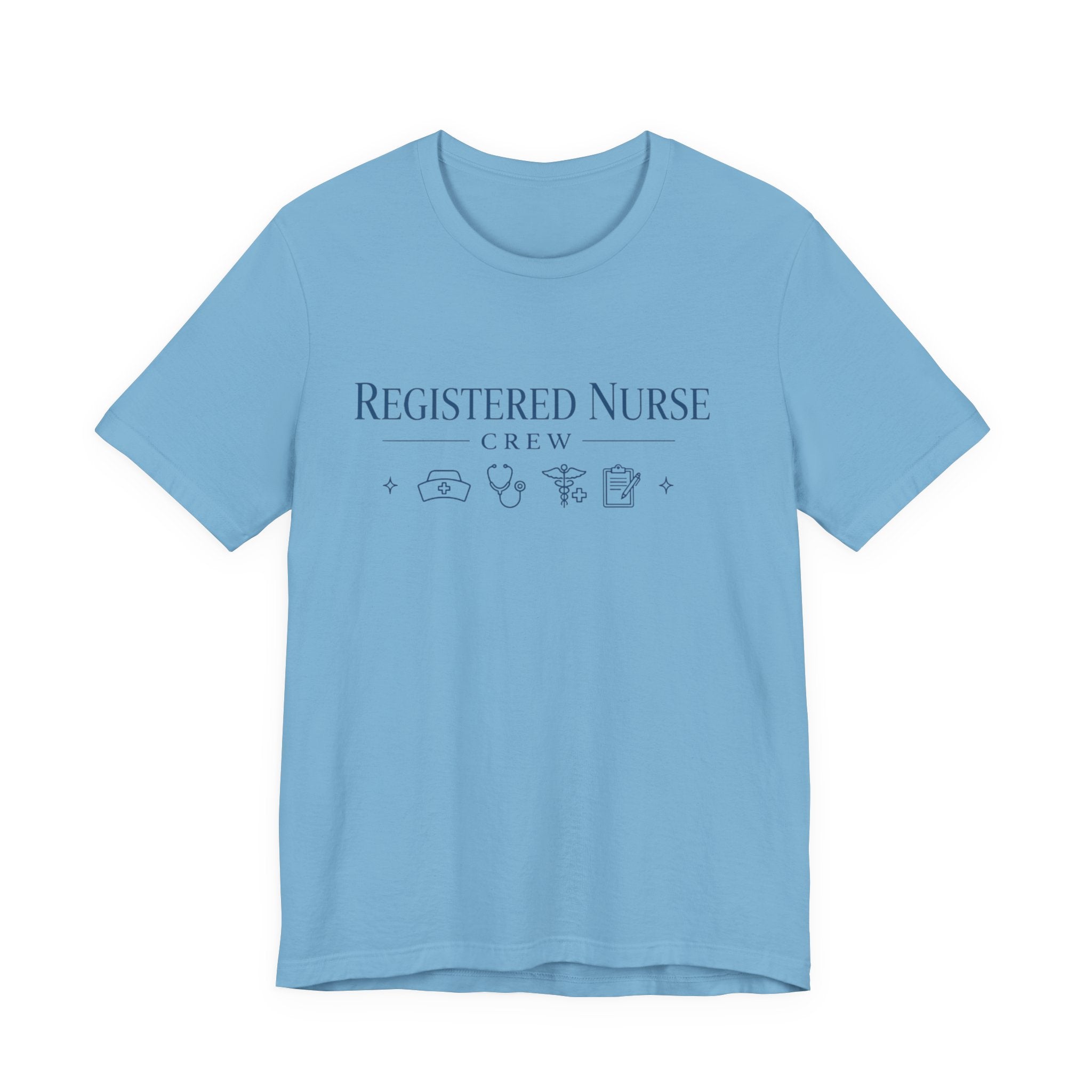 Registered Nurse Crew T-Shirt — Nurse Appreciation Short Sleeve Tee