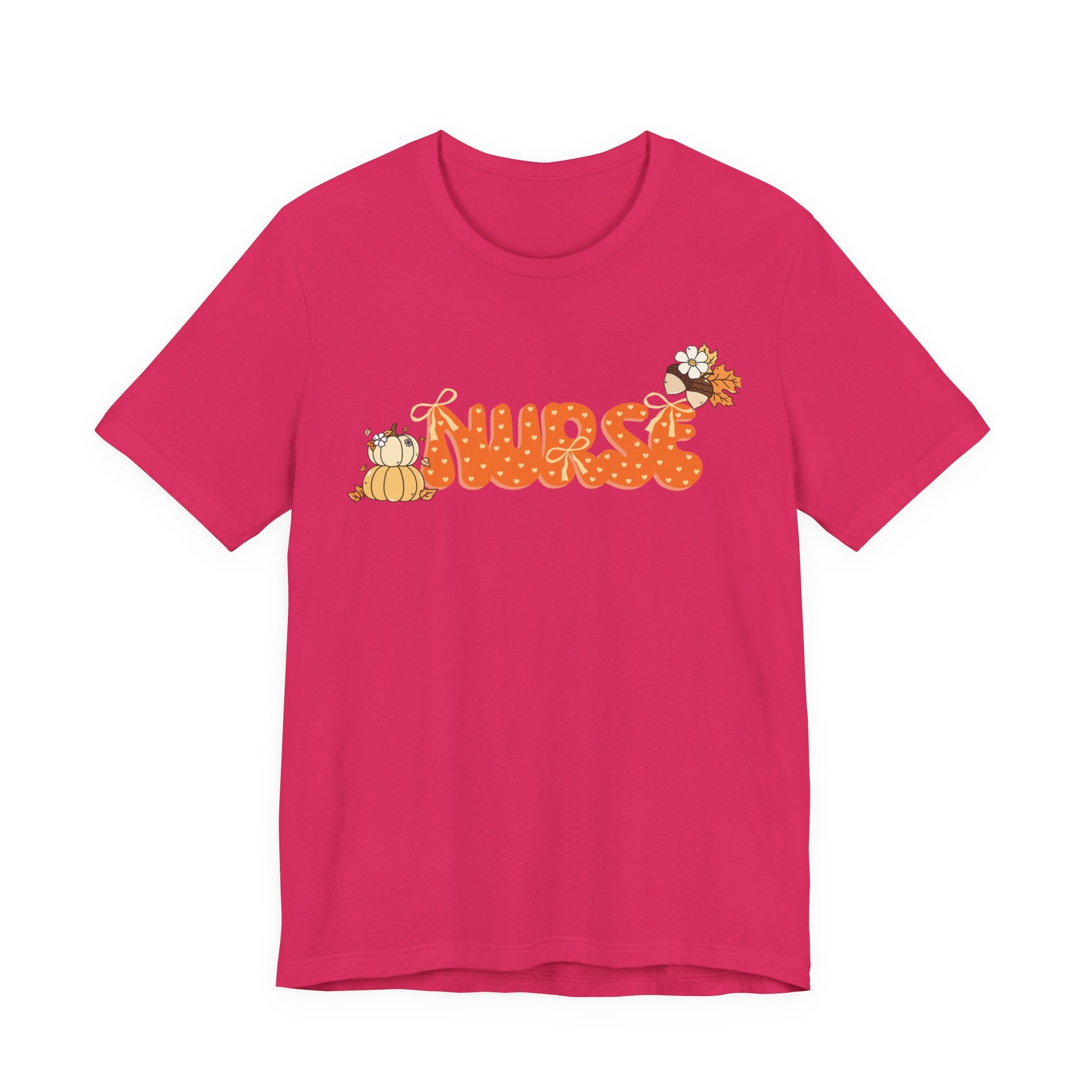 Nurse Pumpkin Patch Tee — Halloween Fall Graphic Nursing Shirt