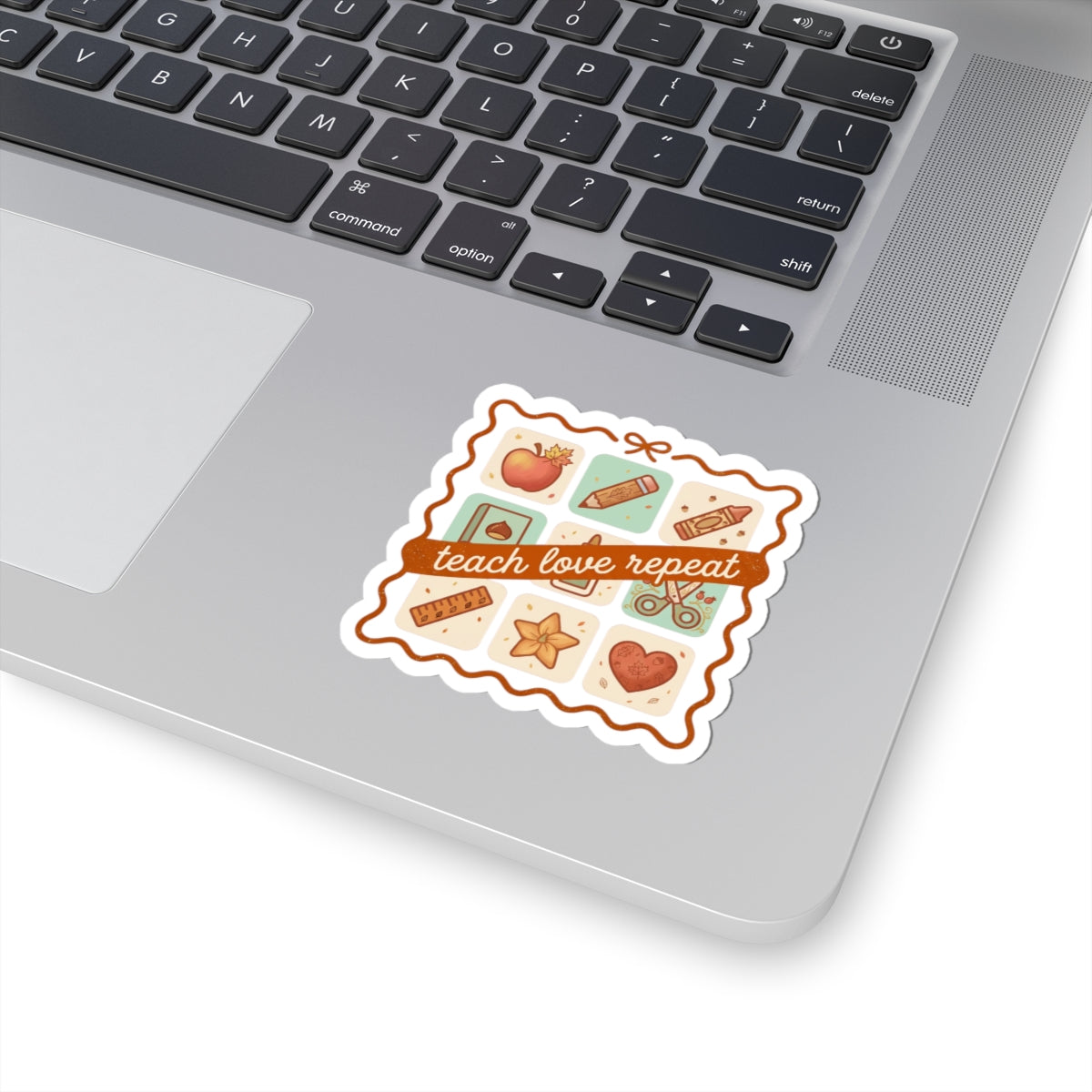 Teach Love Repeat Sticker | Back to School, Classroom Teacher Sticker