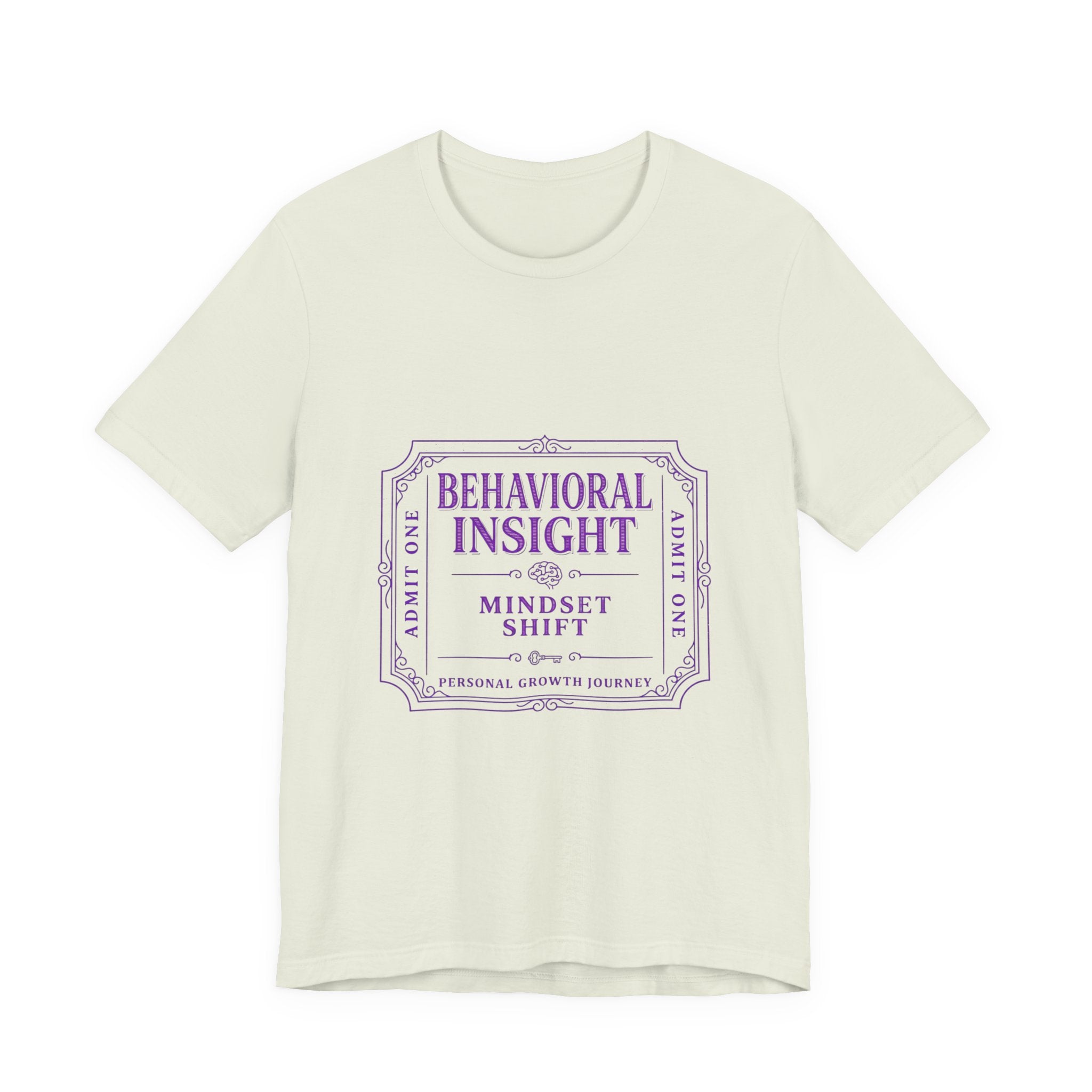 Behavioral Insight "Mindset Shift" Tee — Personal Growth Ticket Graphic T-Shirt