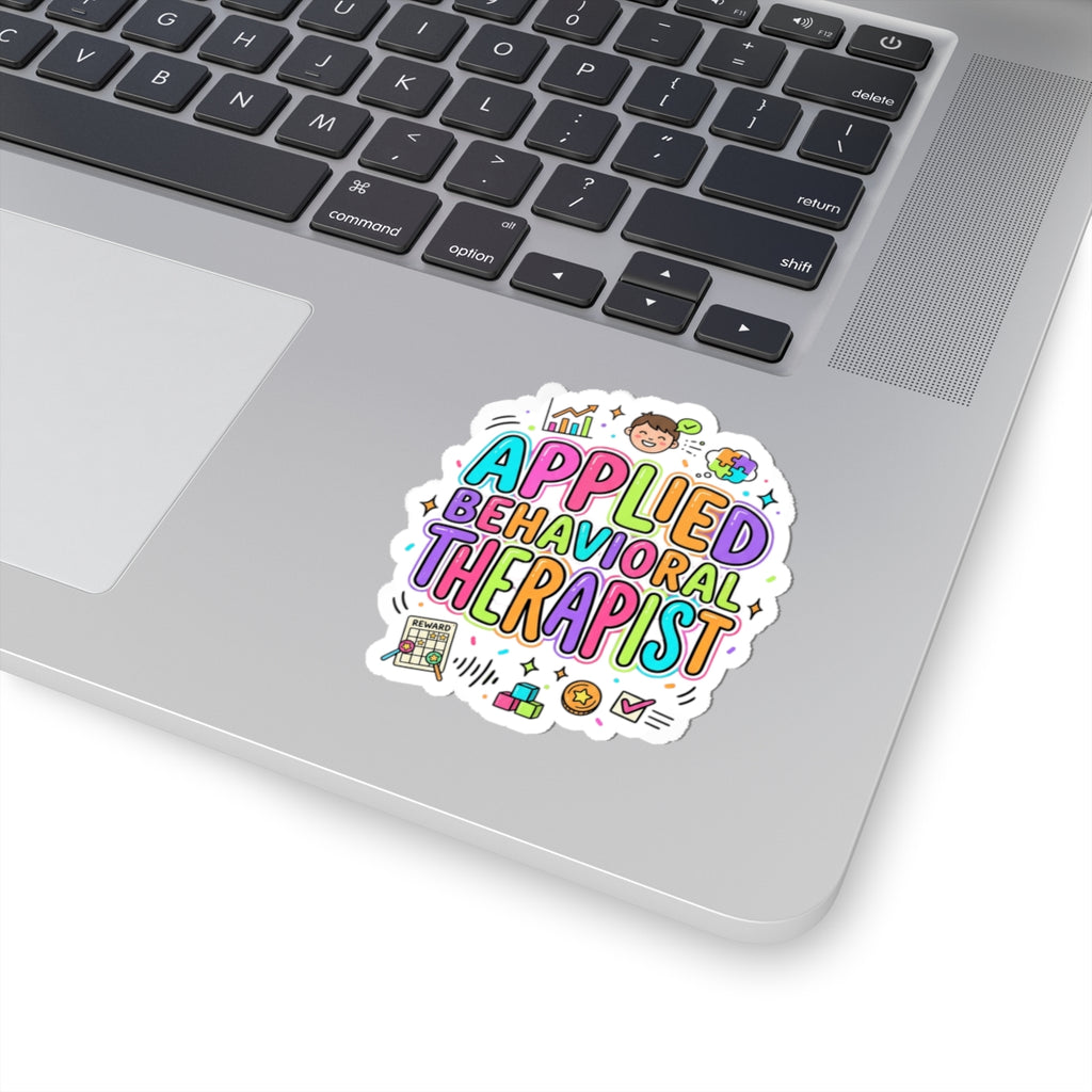 Applied Behavioral Therapist Kiss-Cut Sticker | School Staff Support
