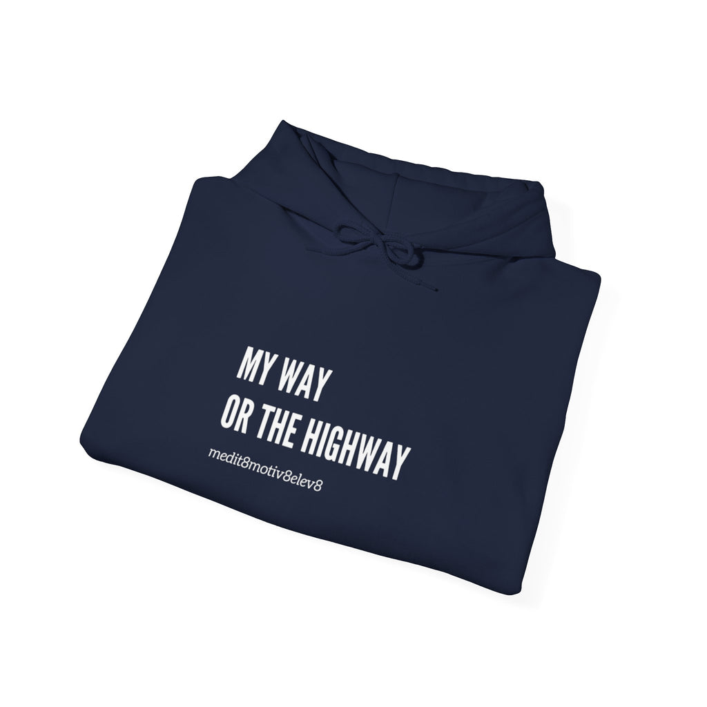 "my way" hoodie