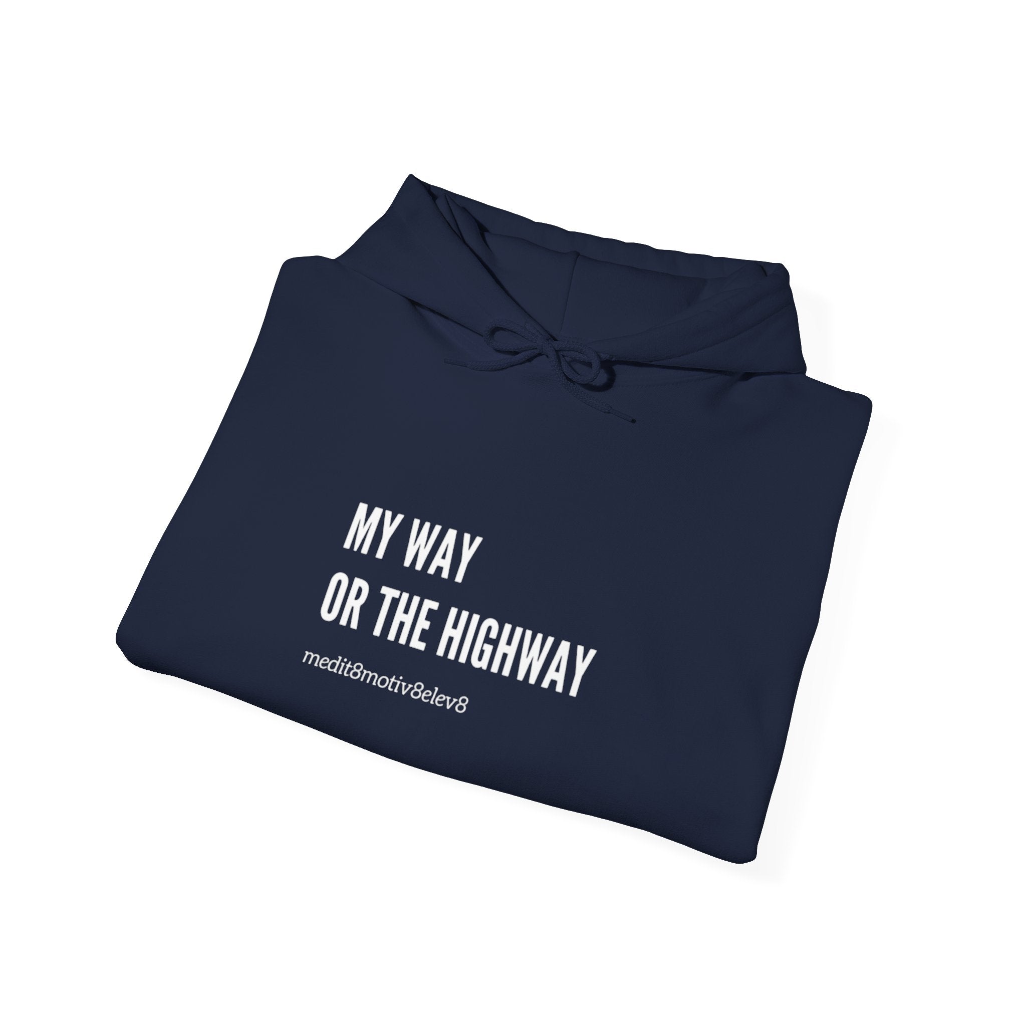 "my way" hoodie