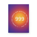 Hardcover Journal — 999 Gratitude & New Chapter Notebook