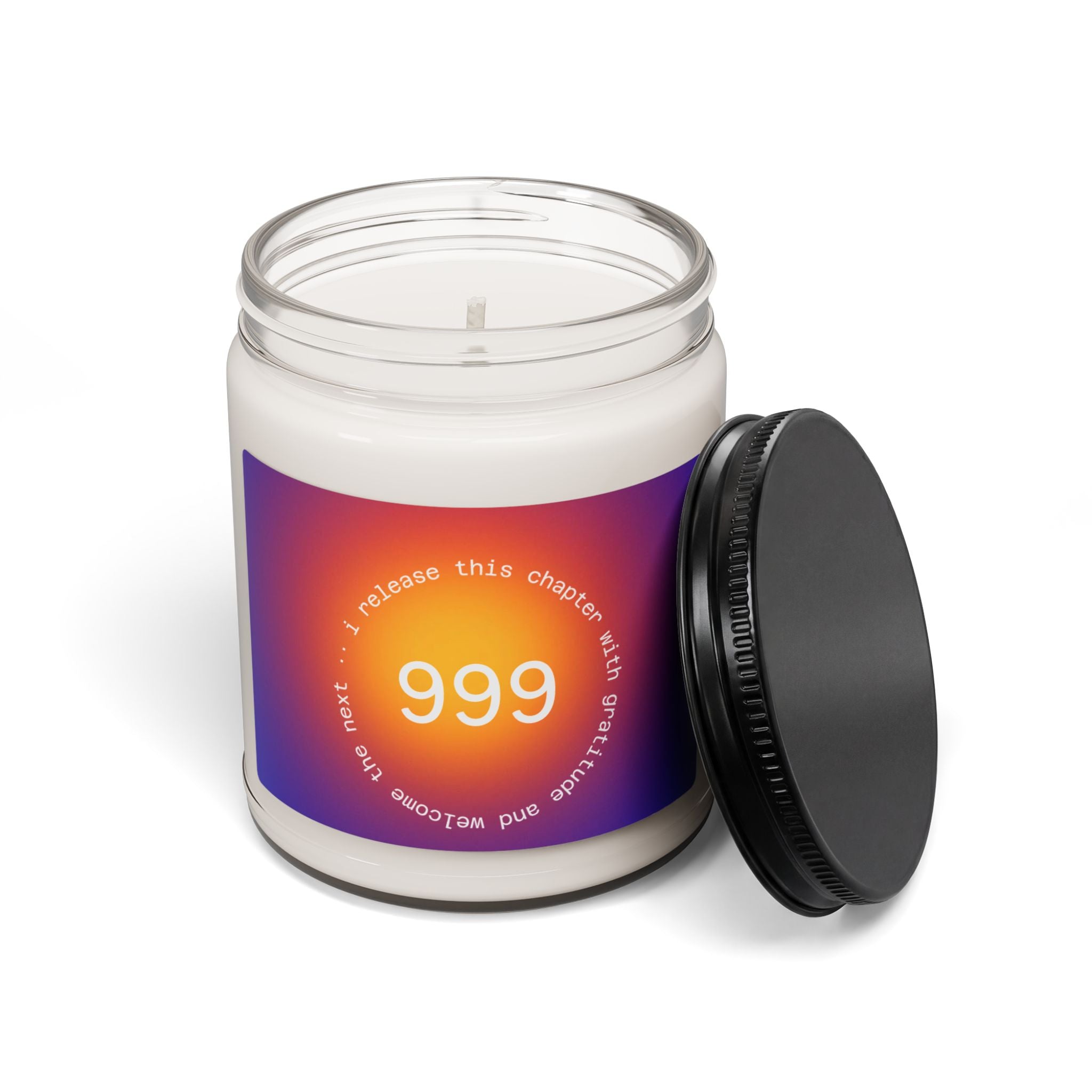 999 Release This Chapter Soy Candle — 9oz Scented Jar