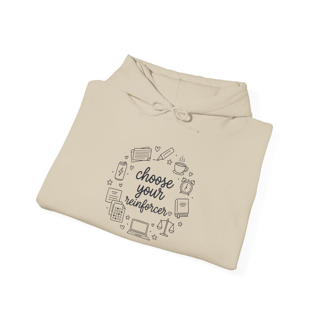 ABA Therapy Reinforcer Hoodie — "Choose Your Weapon" Tools Graphic Hoodie