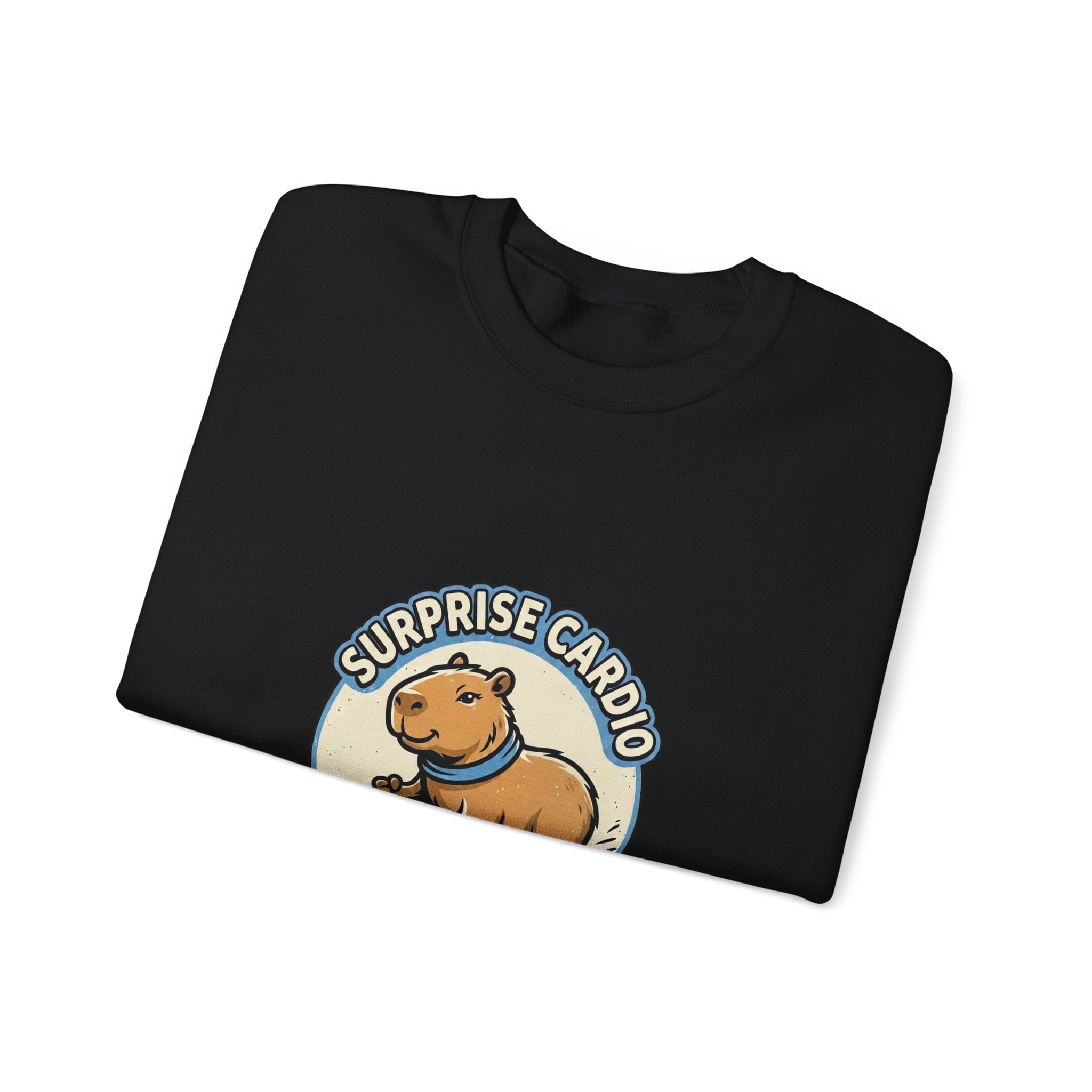 Surprise Cardio Dog Crewneck Sweatshirt | Soccer Fan Match-Day Colors