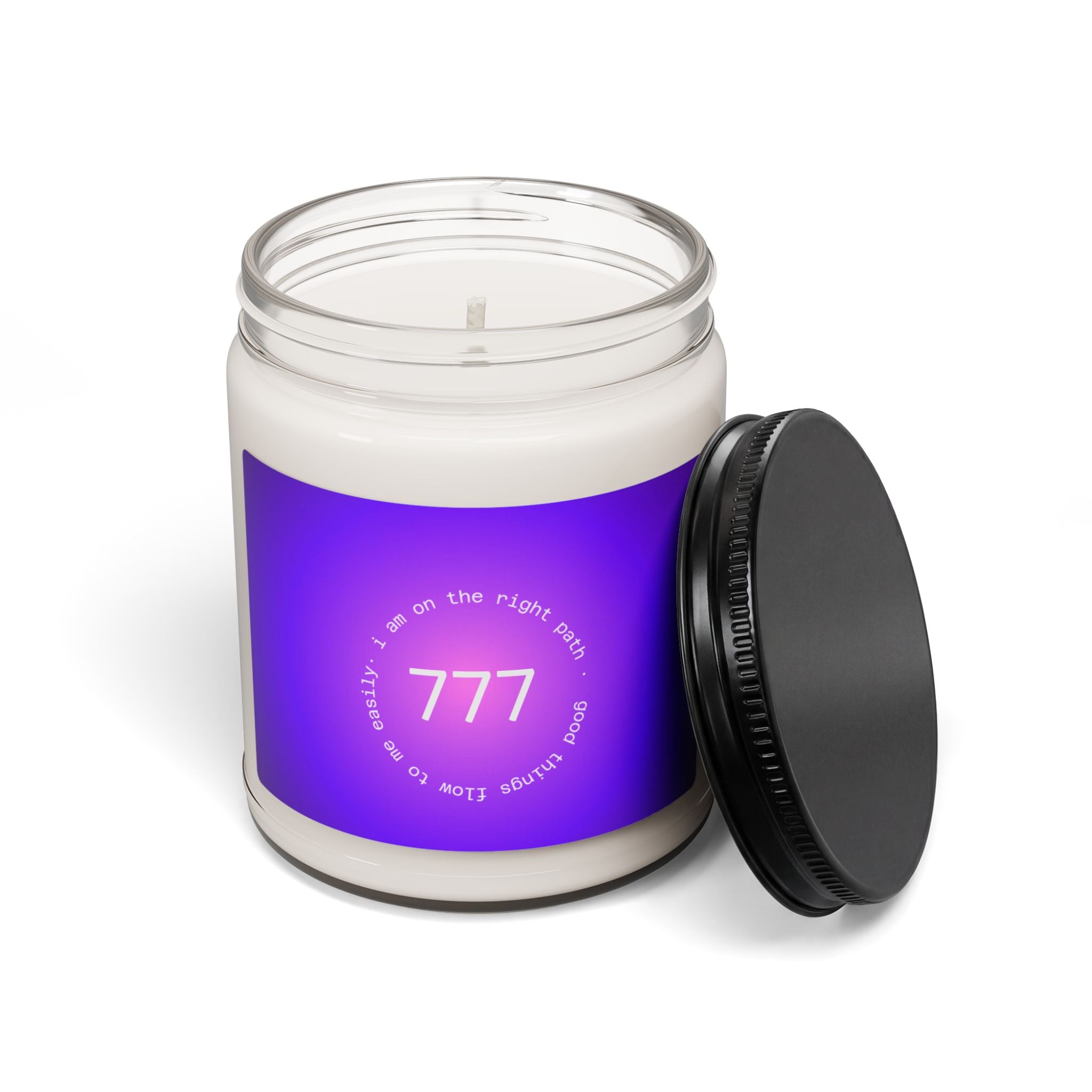 777 Intuition Candle — 9oz Scented Soy Candle for Guidance & Positive Energy