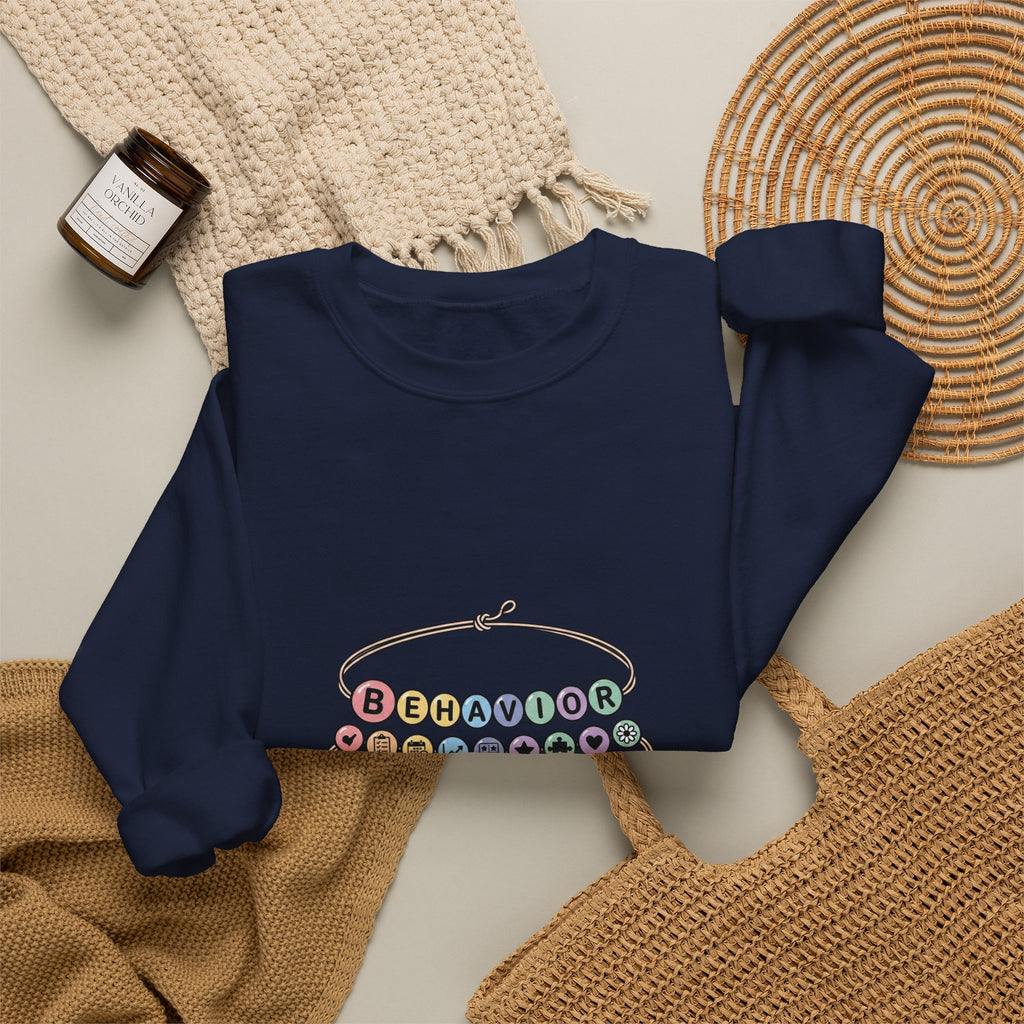 Behavior Therapist Crewneck Sweatshirt | School Staff, Support Staff Apparel