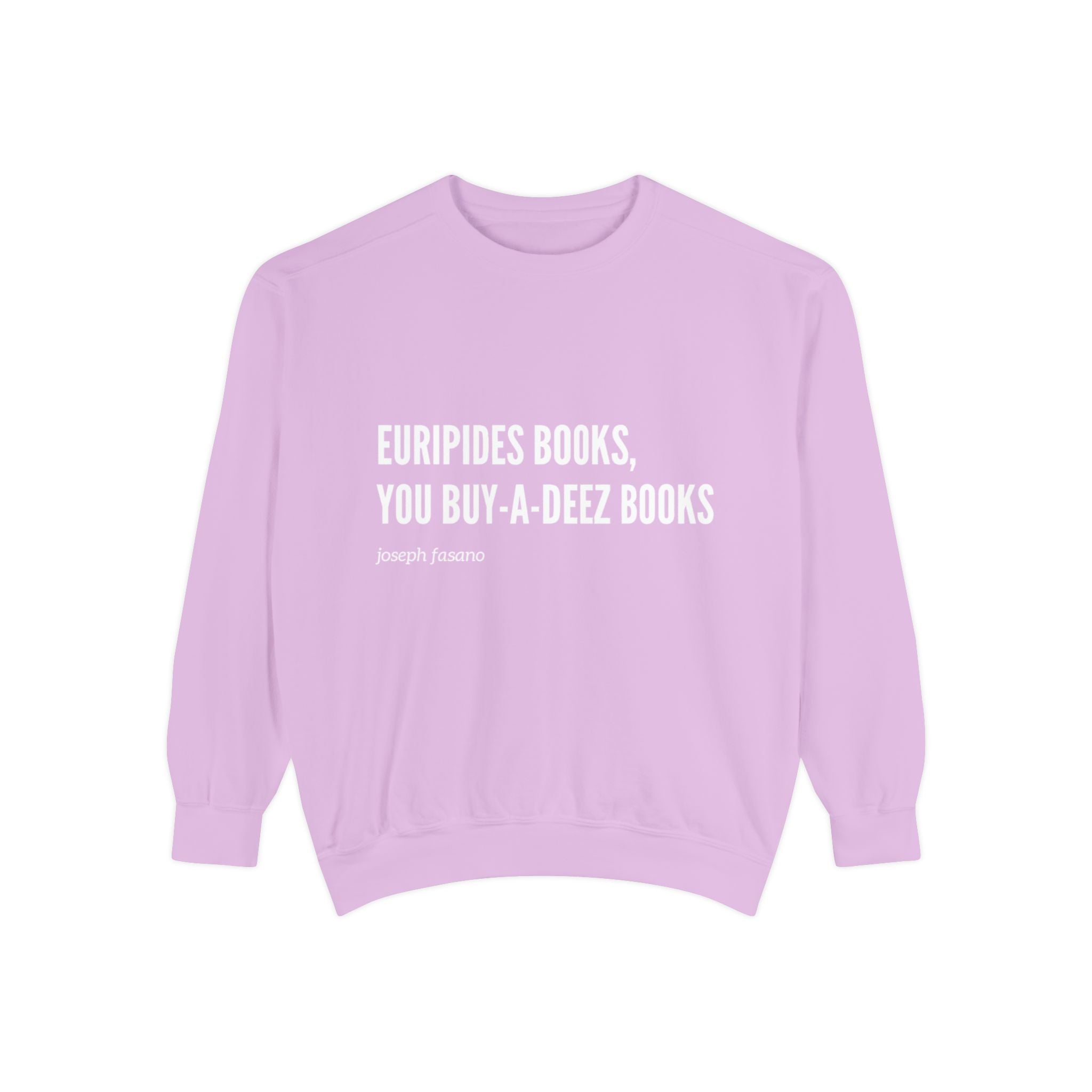 "euripides" crew neck sweatshirt