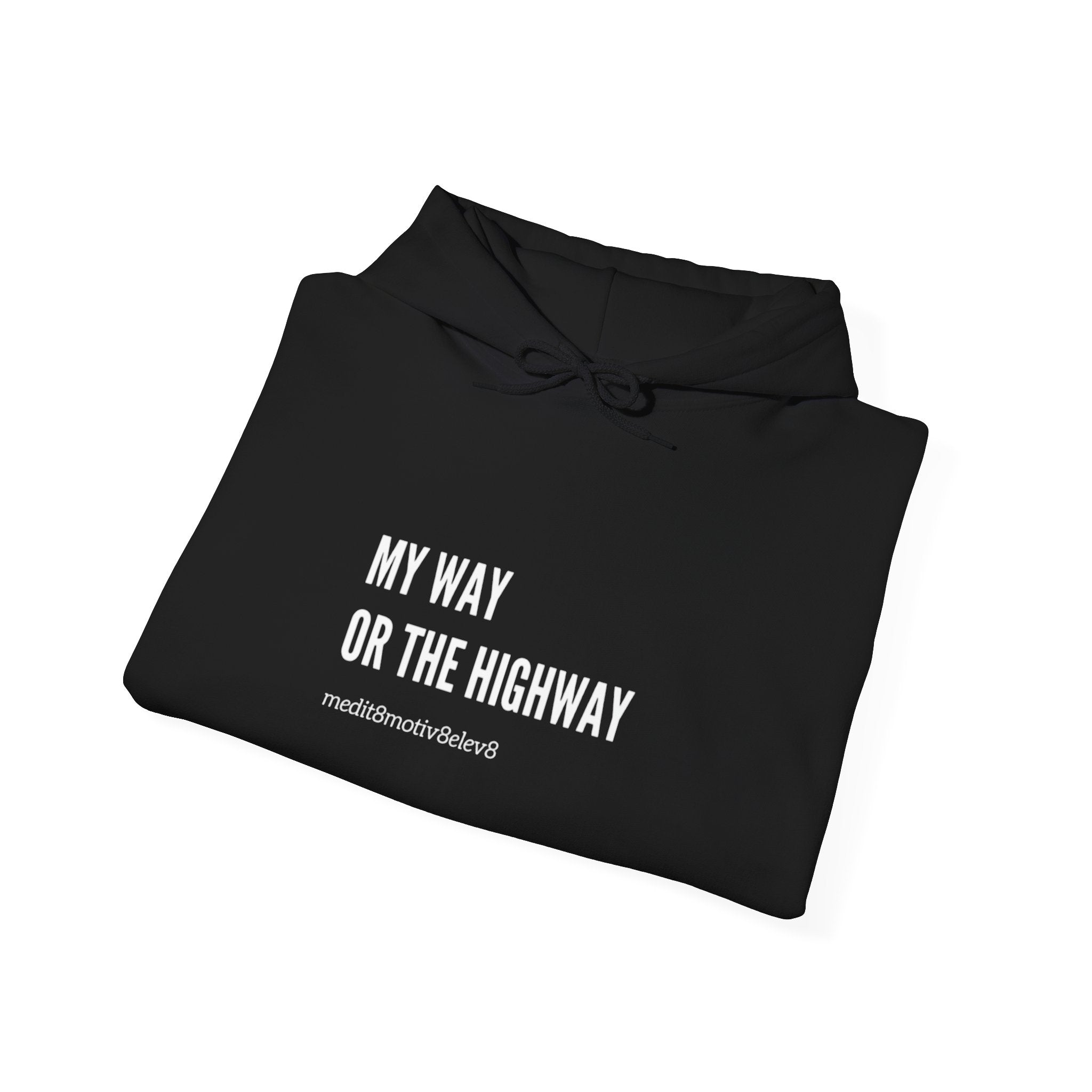 "my way" hoodie