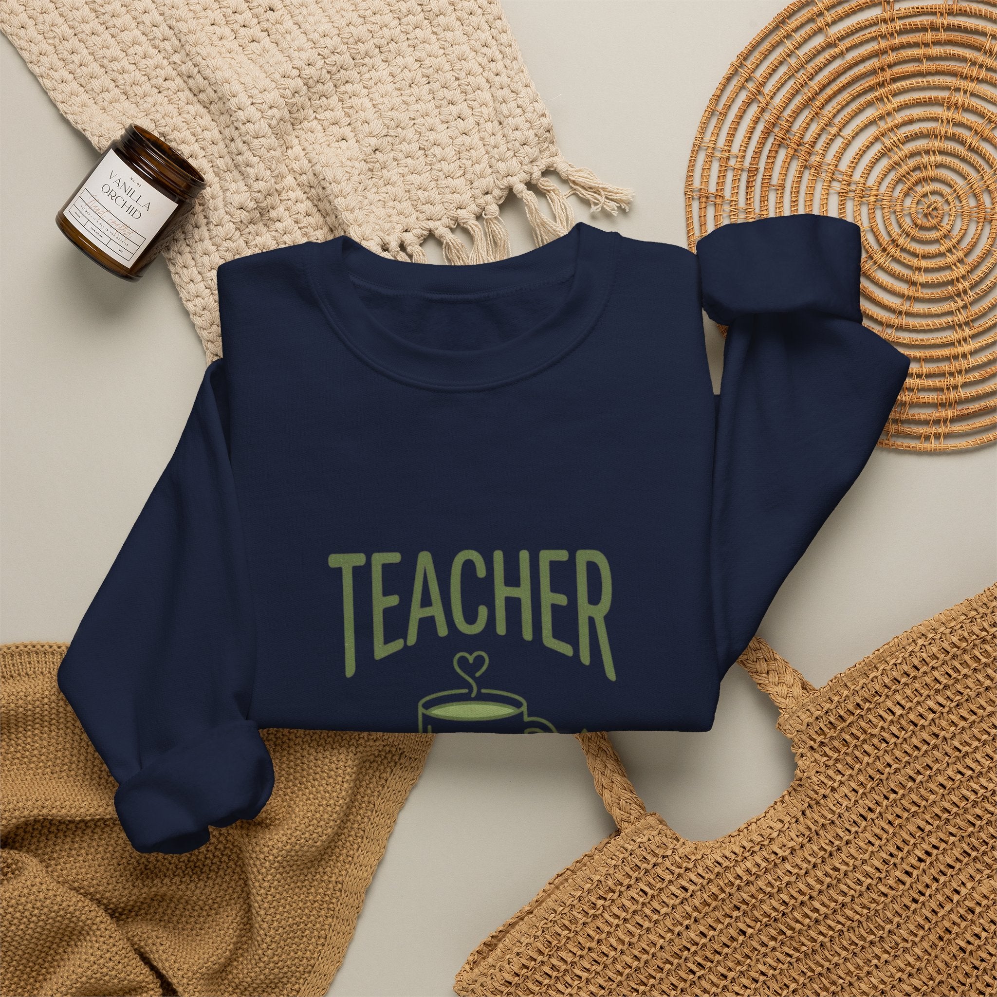 Teacher Reset Sweatshirt — Cozy Gift for Educators