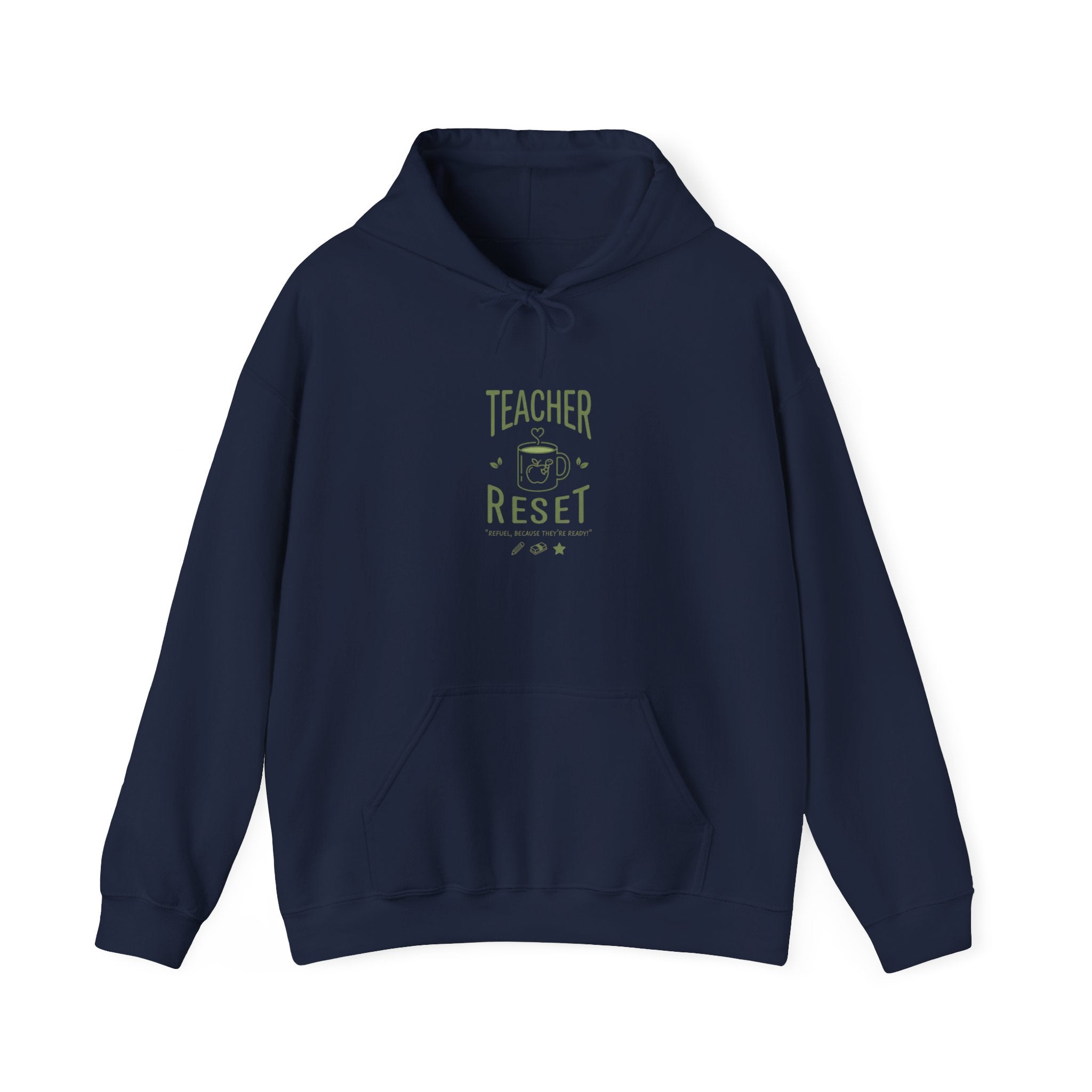 "Teacher Reset" Cozy Teacher Appreciation Pullover