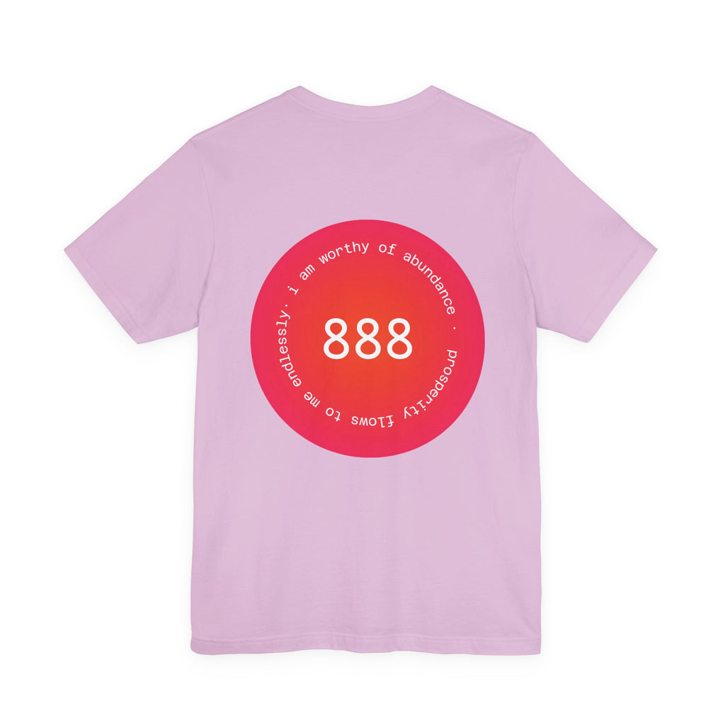 888 Abundance Tee — Inspirational Numerology T-Shirt