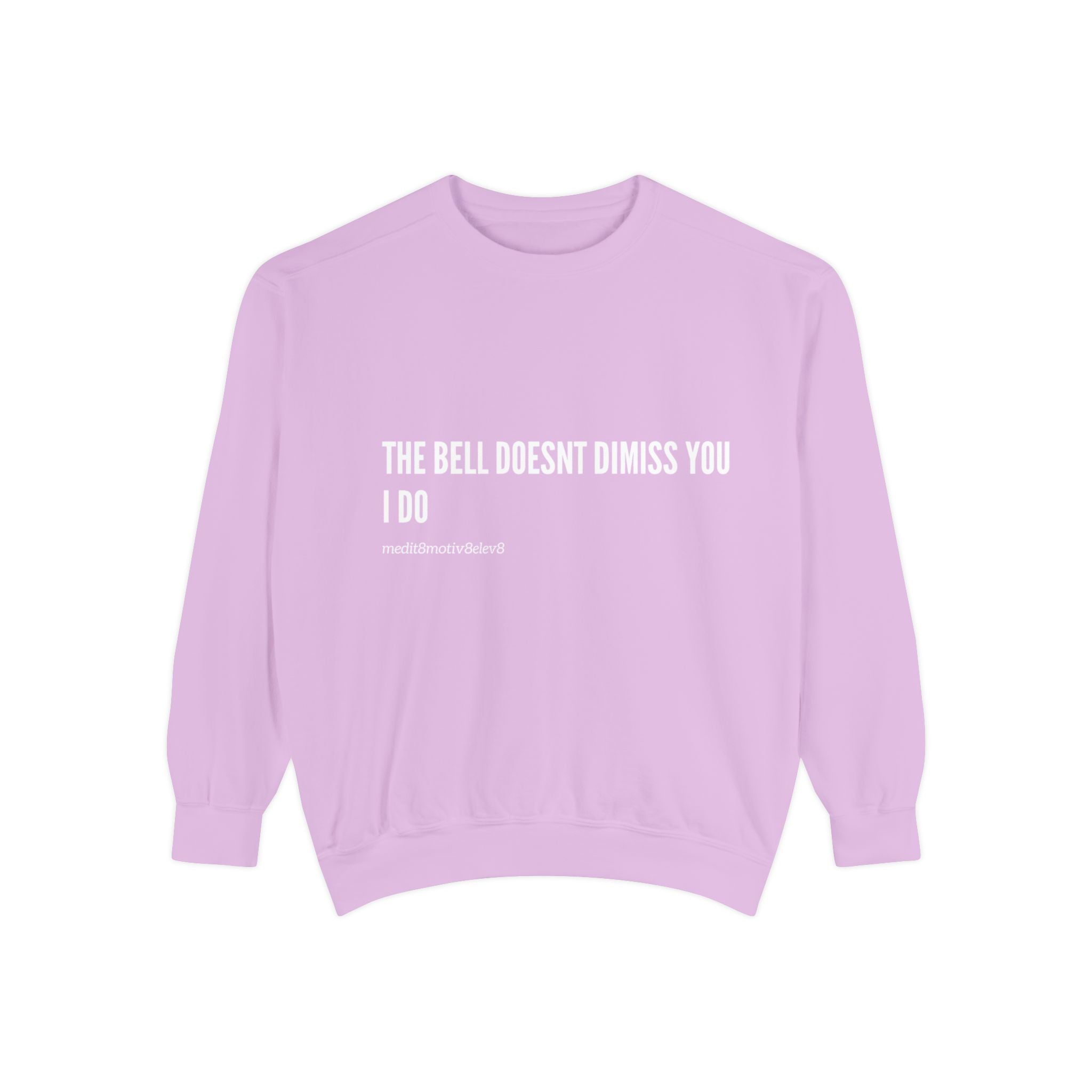 "the bell" crew neck sweatshirt