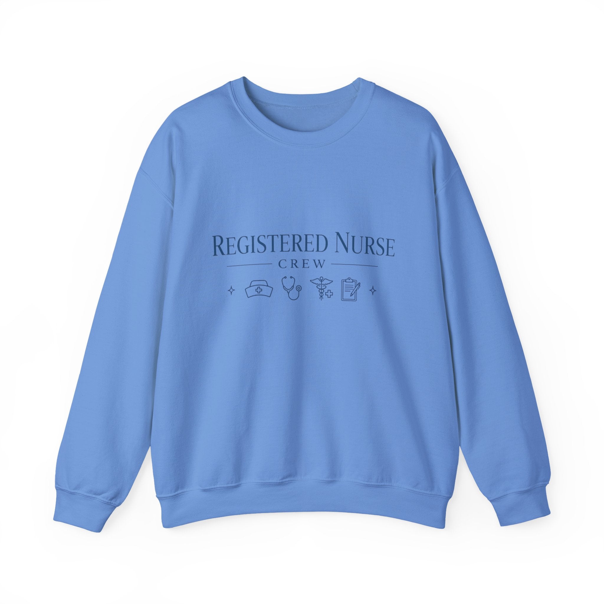 Registered Nurse Crewneck Sweatshirt – "Registered Nurse Crew" Comfort Pullover