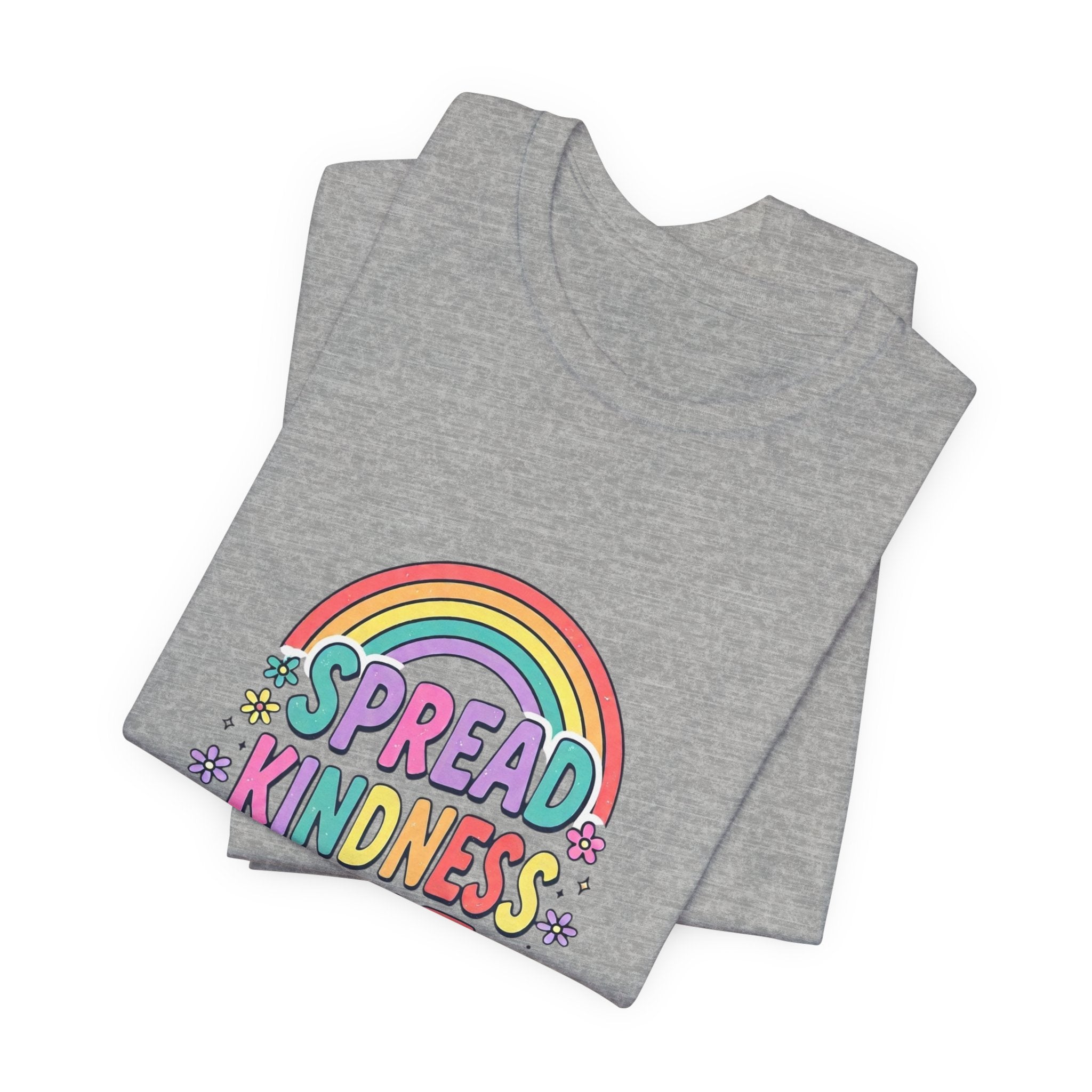Spread Kindness Like Confetti Tee | Christian, Rainbow Scripture Style