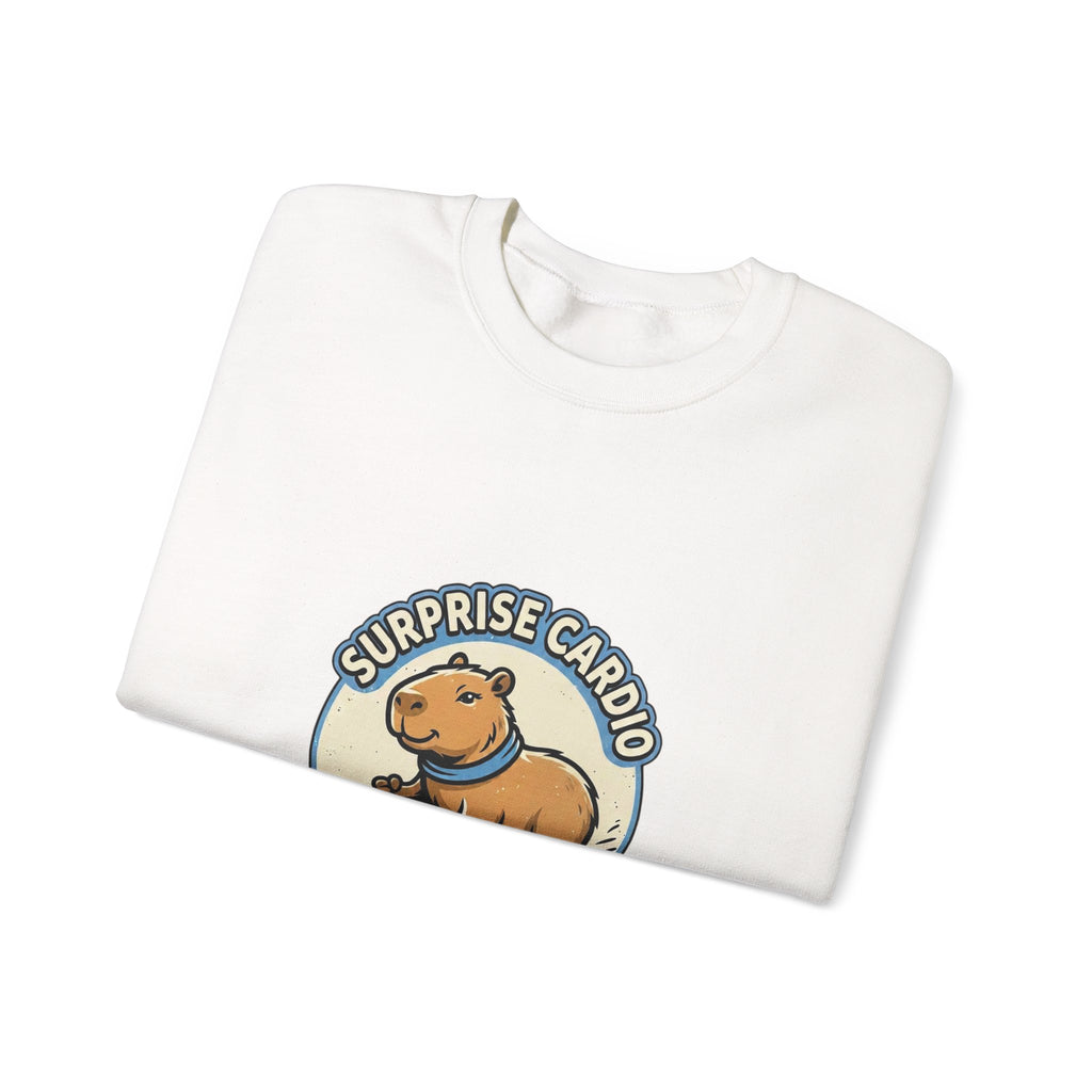 Surprise Cardio Dog Crewneck Sweatshirt | Soccer Fan Match-Day Colors