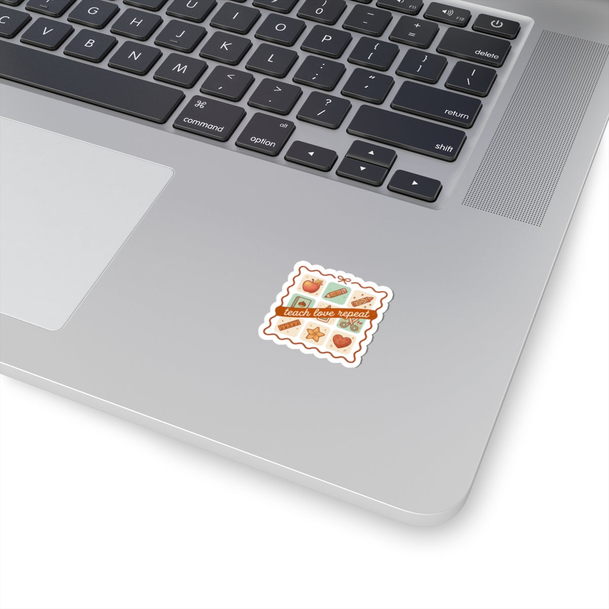 Teach Love Repeat Sticker | Back to School, Classroom Teacher Sticker