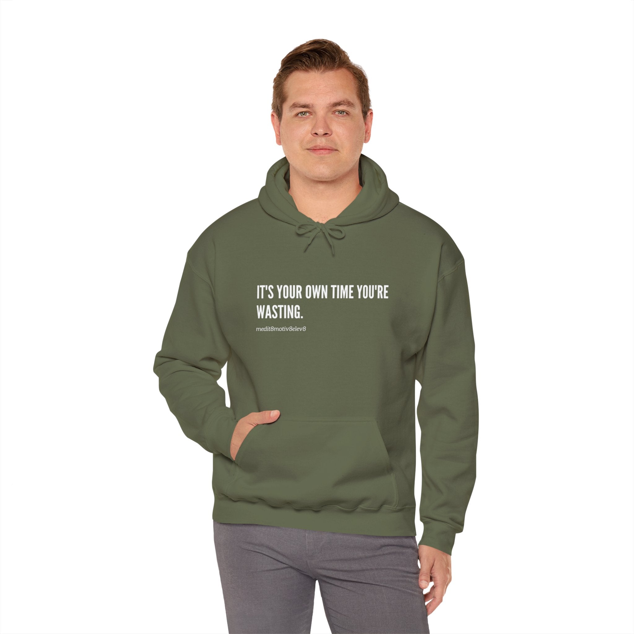 "your time" hoodie