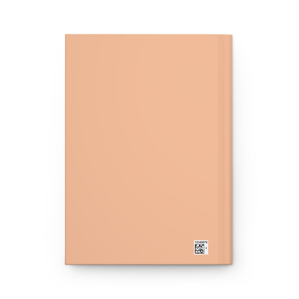 Surviving Nursing School Hardcover Journal — Peach Study Notebook for Nursing Students