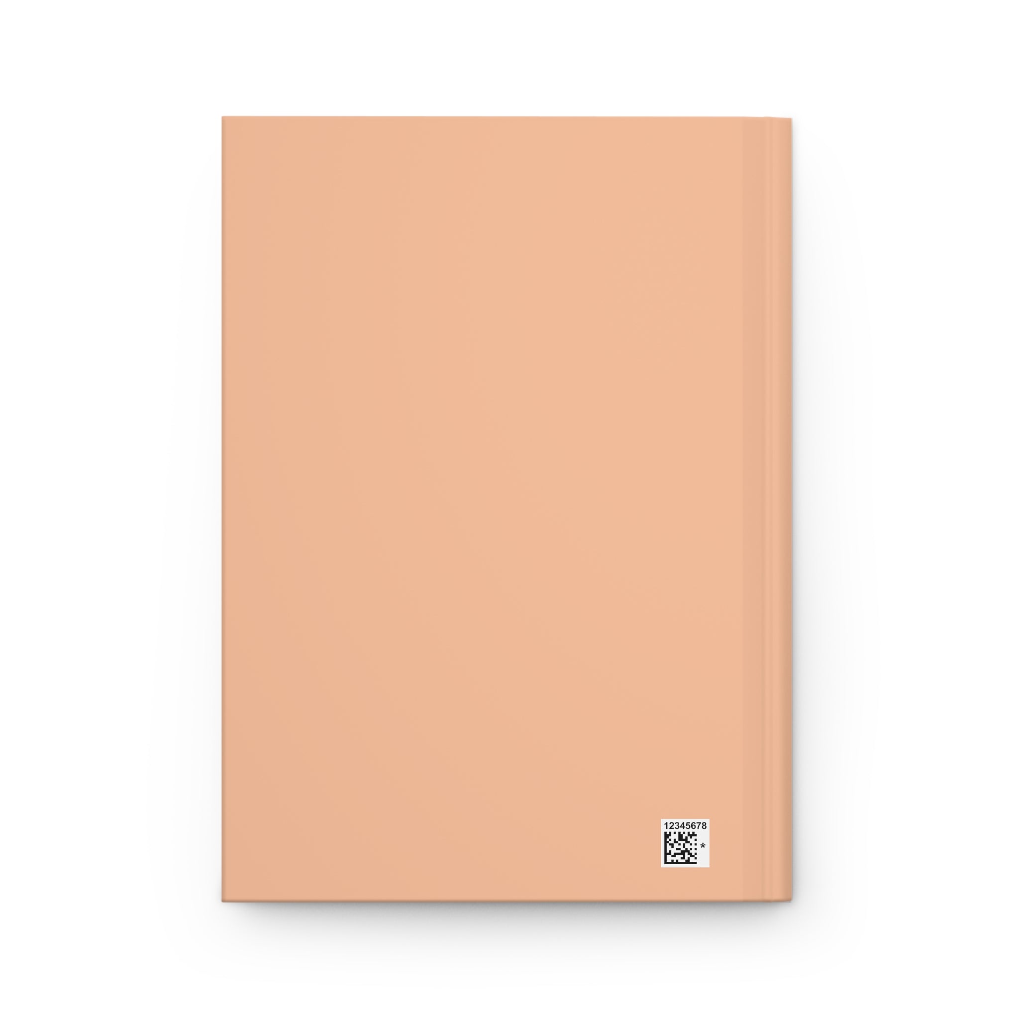 Surviving Nursing School Hardcover Journal — Peach Study Notebook for Nursing Students