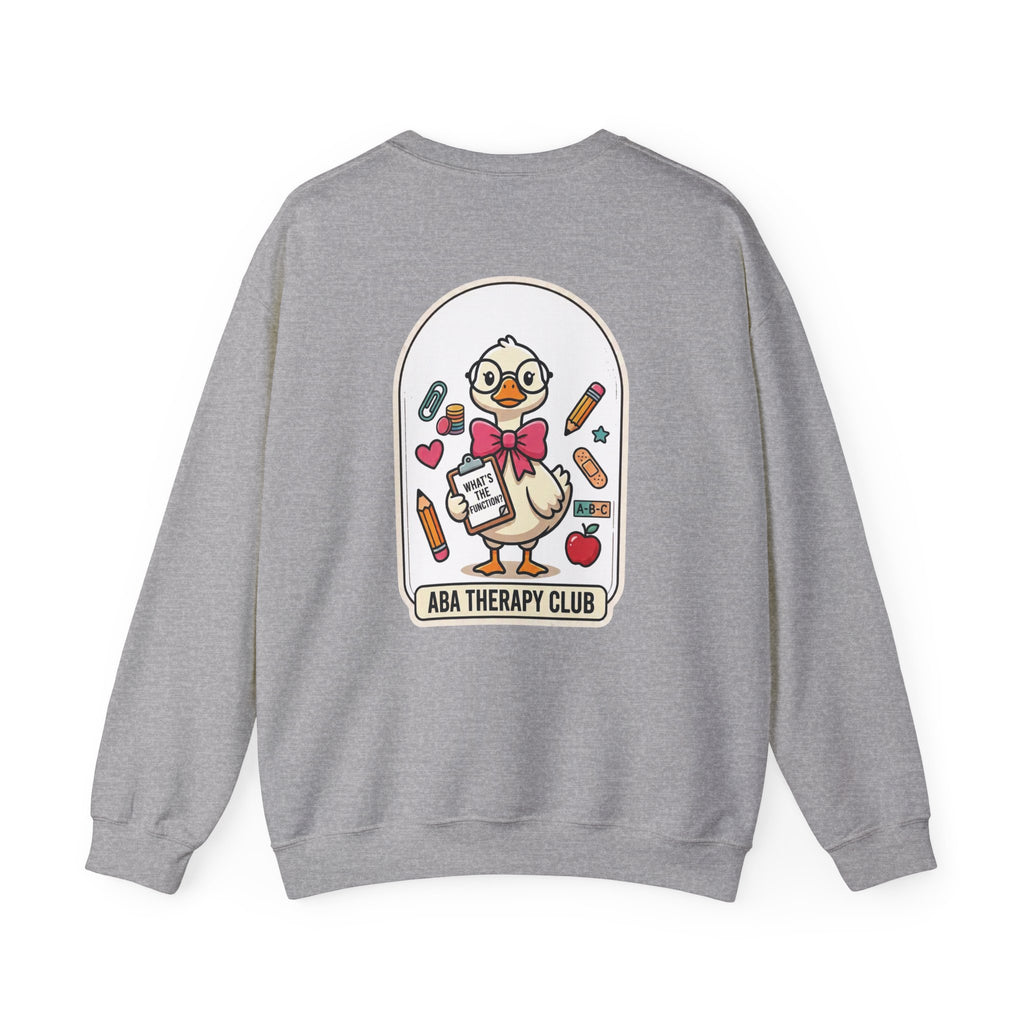ABA Therapy Club Crewneck Sweatshirt | Back to School Teacher Shirt