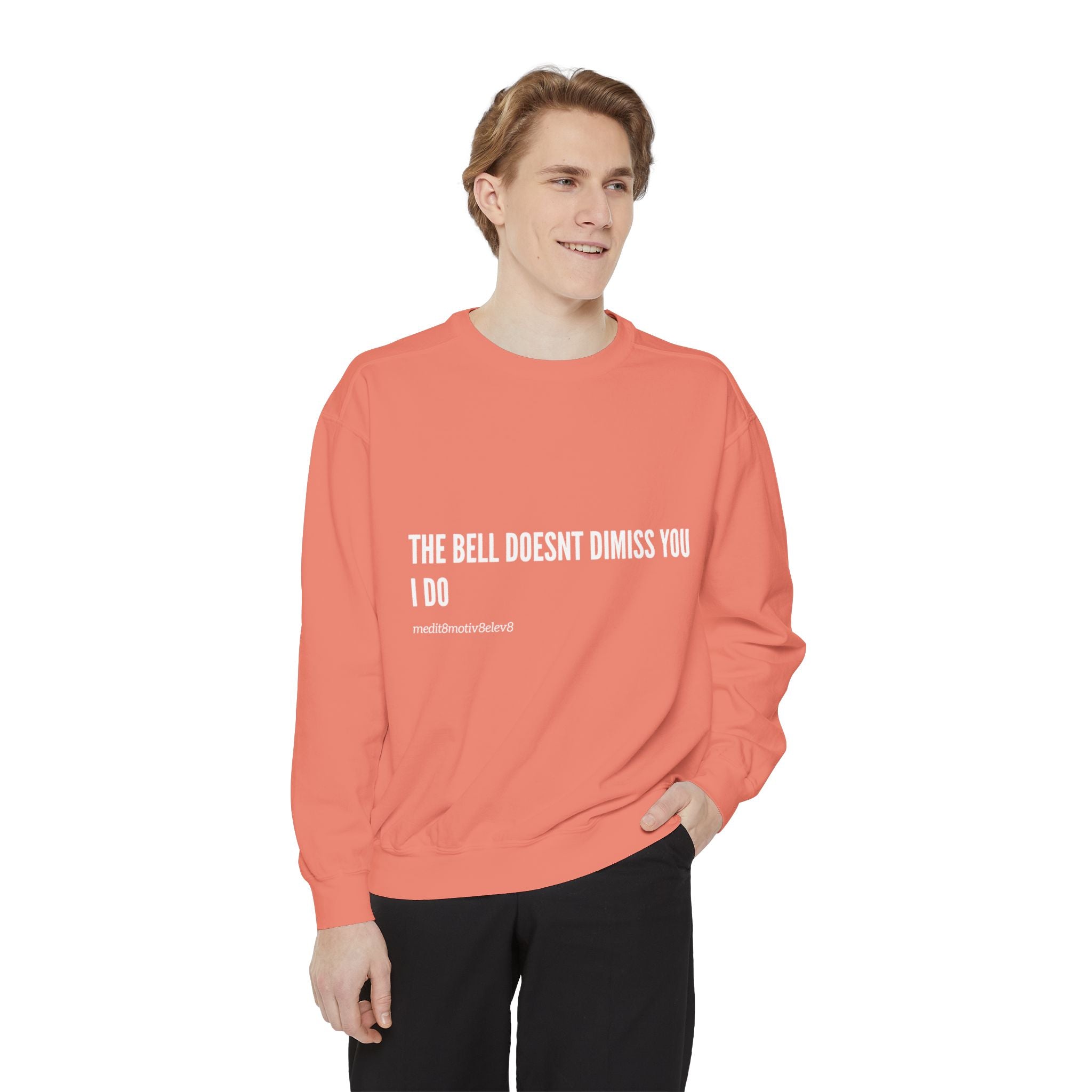 "the bell" crew neck sweatshirt