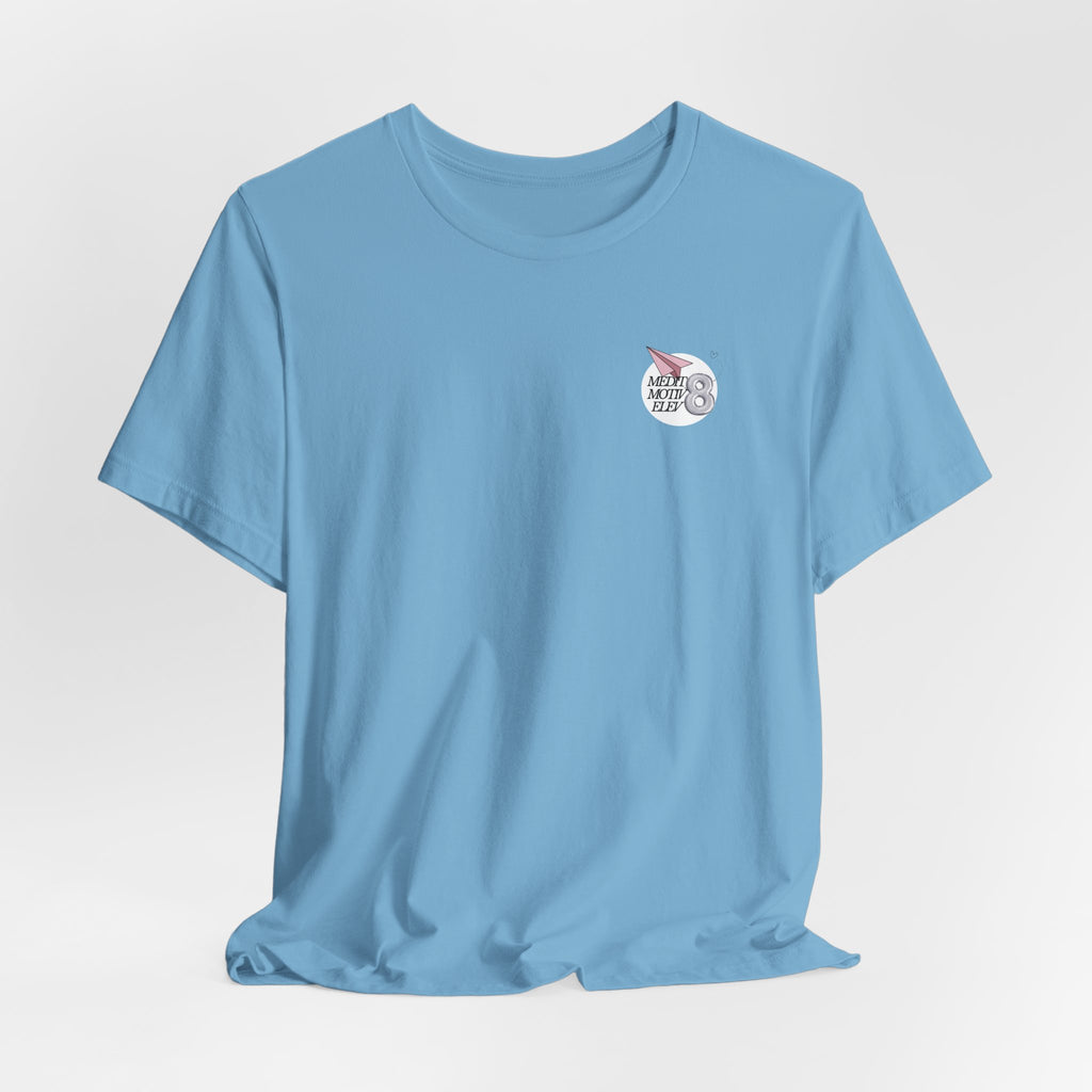 Let It Go Tee — Pink Paper Airplane Graphic T-Shirt